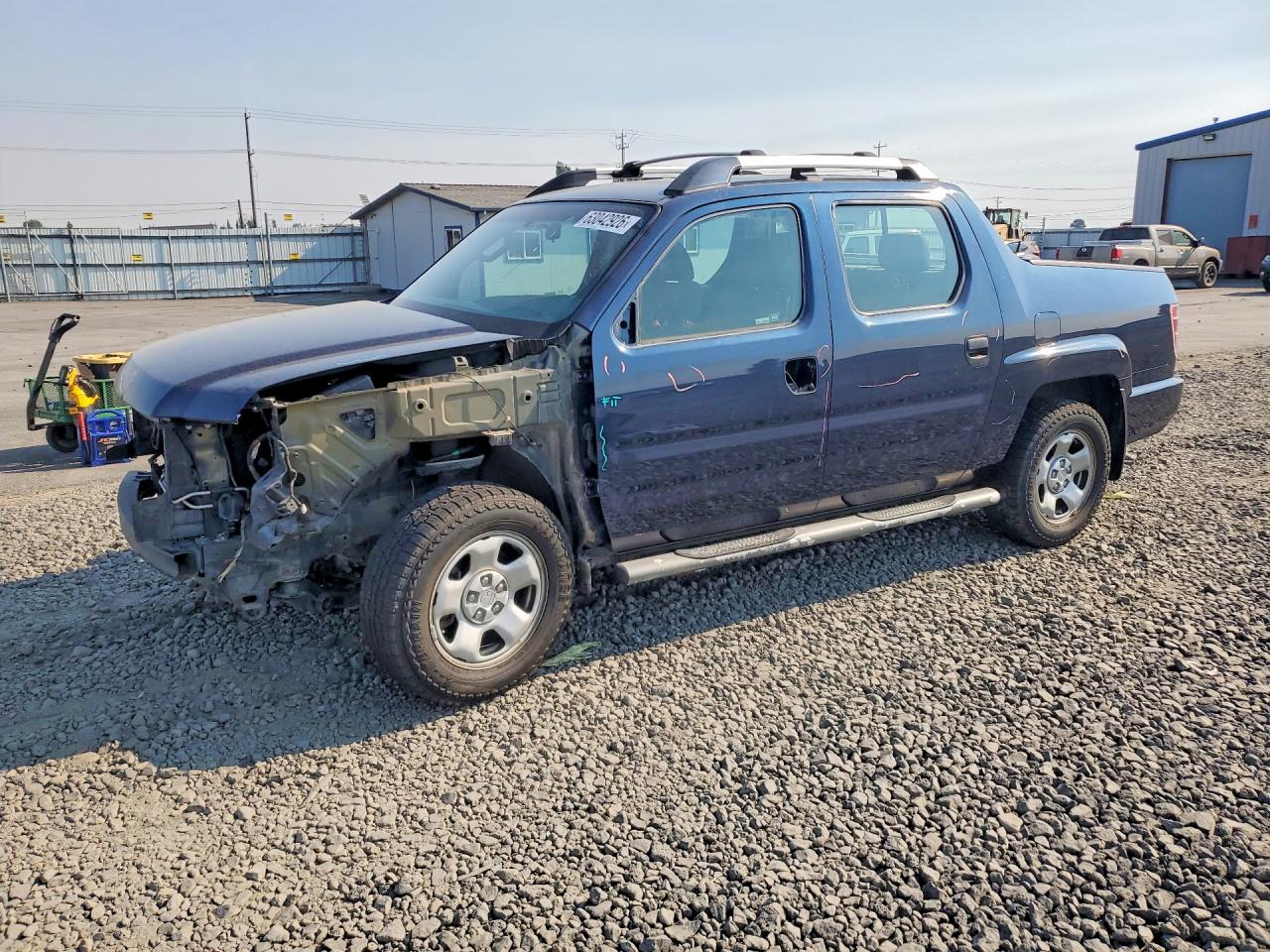 2011 Honda Ridgeline Rt Blue vin: 5FPYK1F2XBB005035