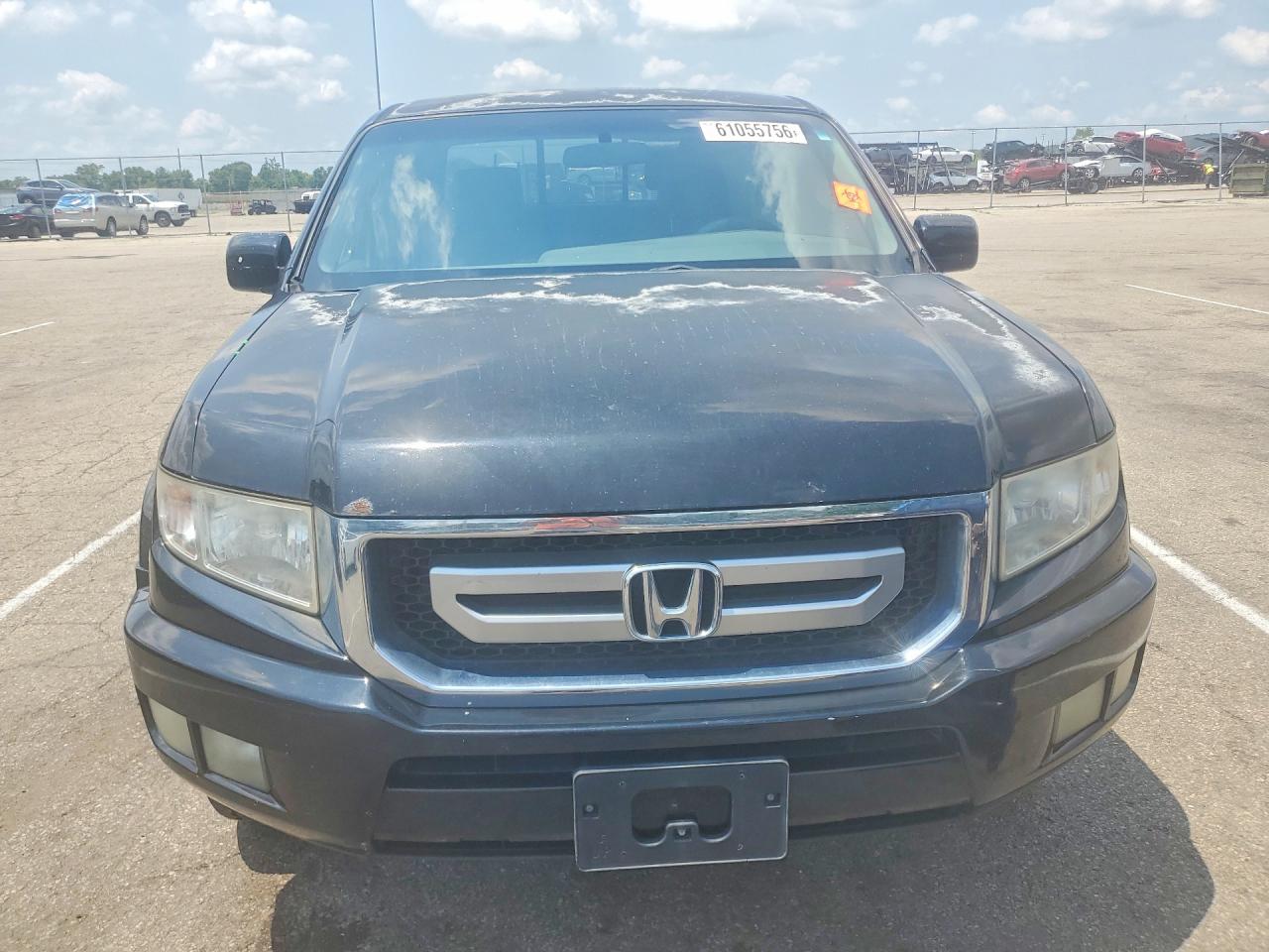 2011 Honda Ridgeline Rts Black vin: 5FPYK1F40BB002694