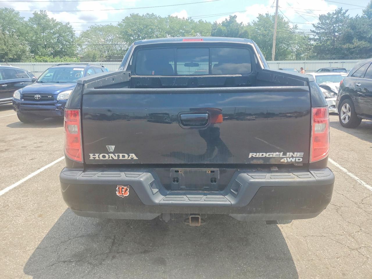 2011 Honda Ridgeline Rts Black vin: 5FPYK1F40BB002694