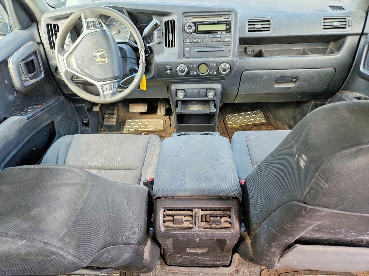 2010 Honda Ridgeline Rts Серый vin: 5FPYK1F42AB001061