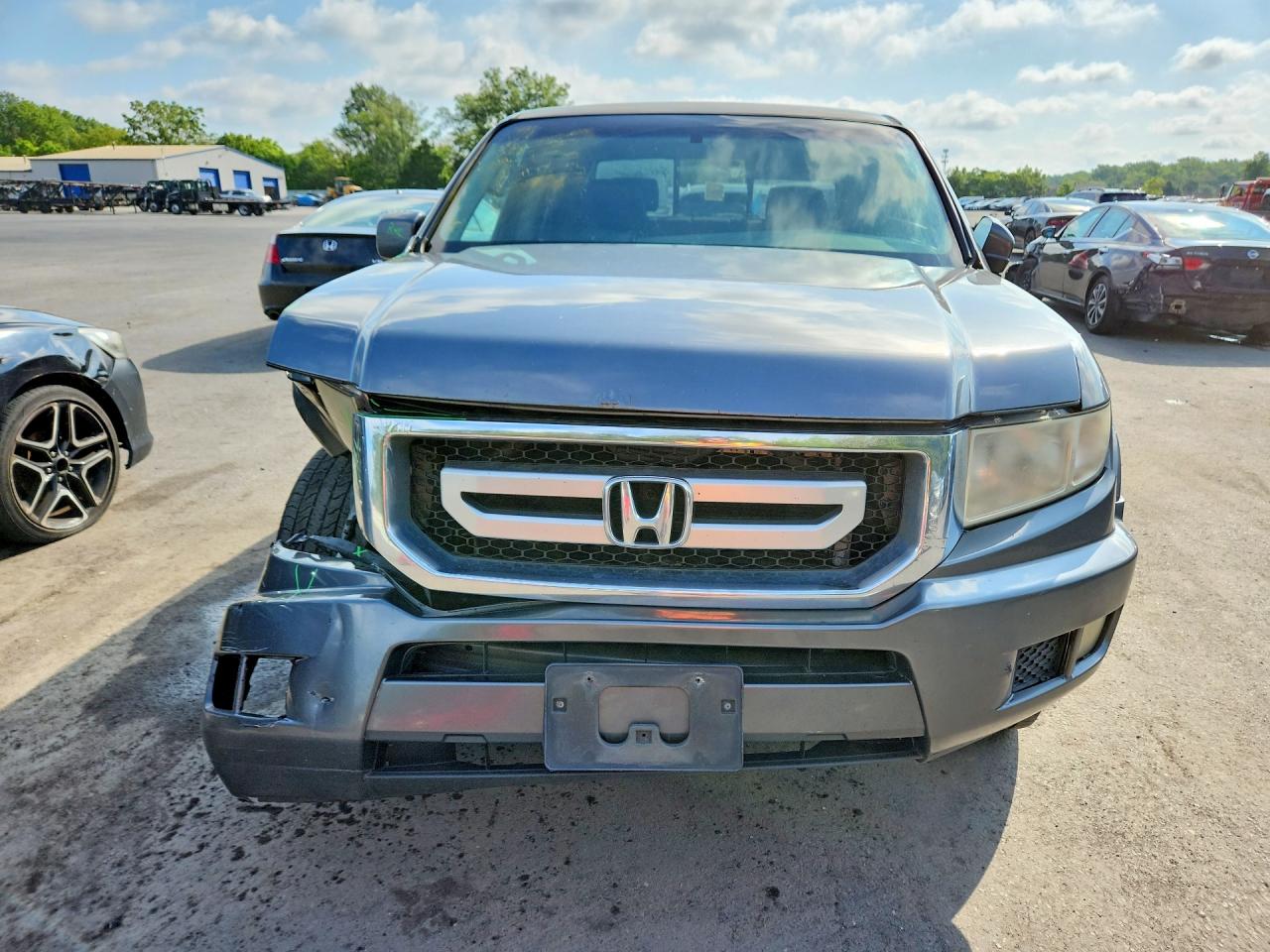 2010 Honda Ridgeline Rts Серый vin: 5FPYK1F42AB001061