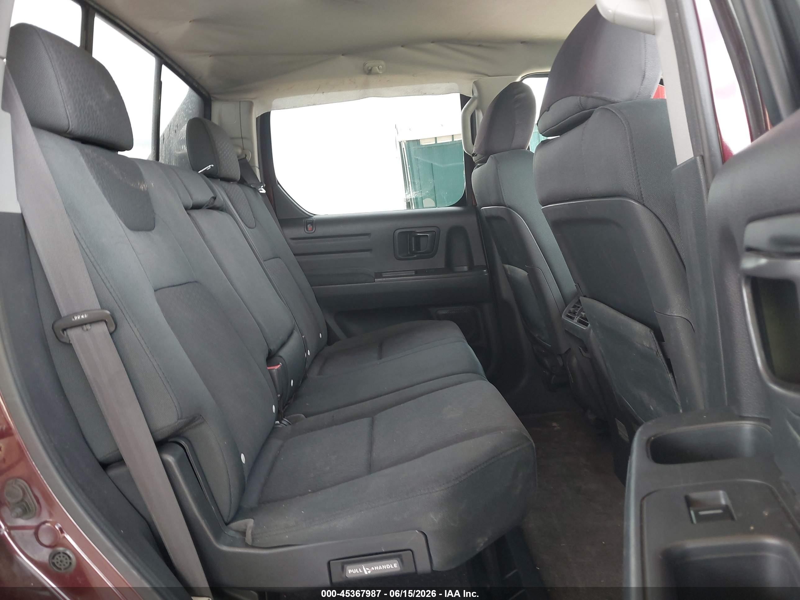 2010 Honda Ridgeline Rts Бордовый vin: 5FPYK1F42AB009483