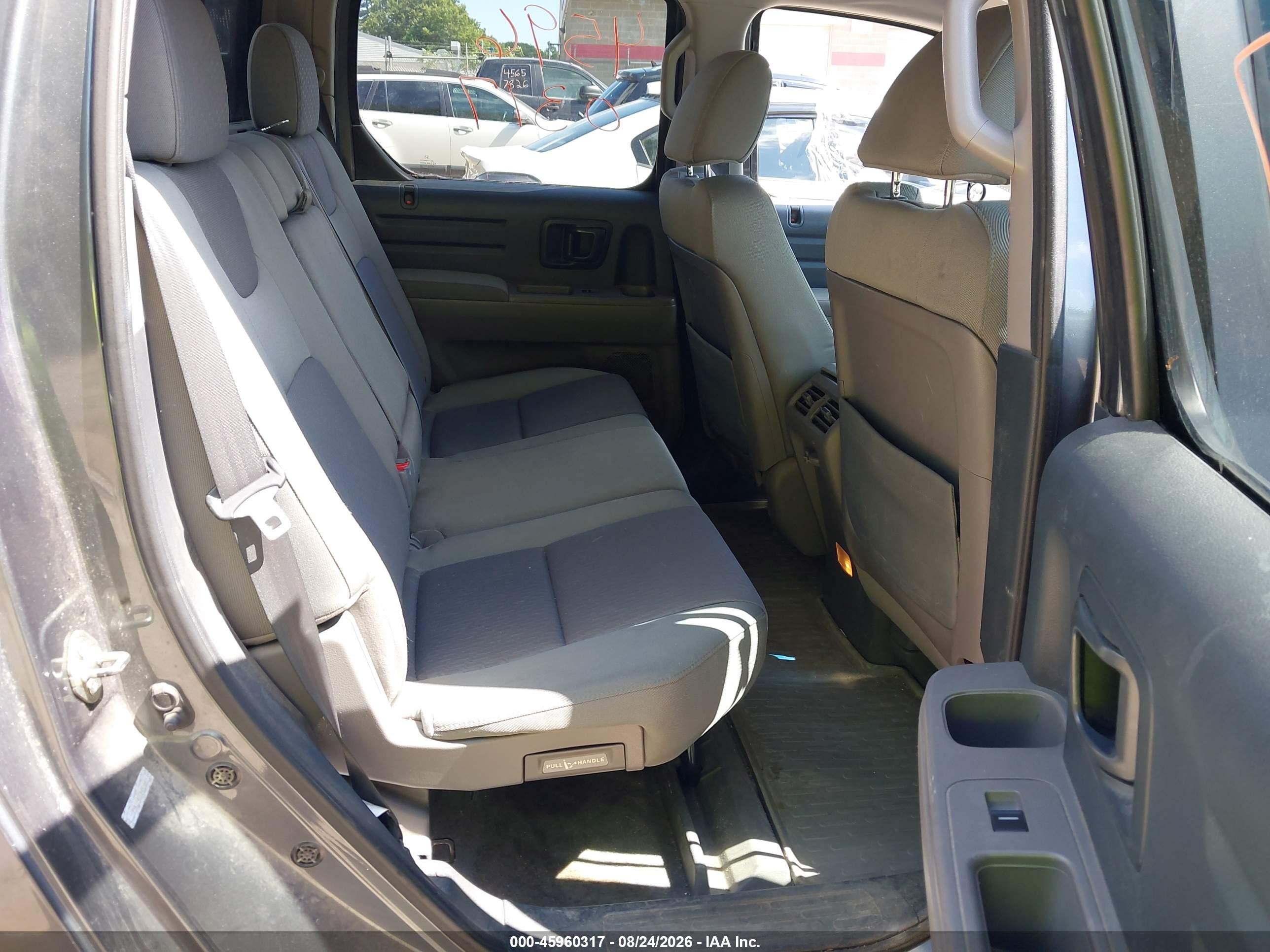 2012 Honda Ridgeline Rts Gray vin: 5FPYK1F42CB451683