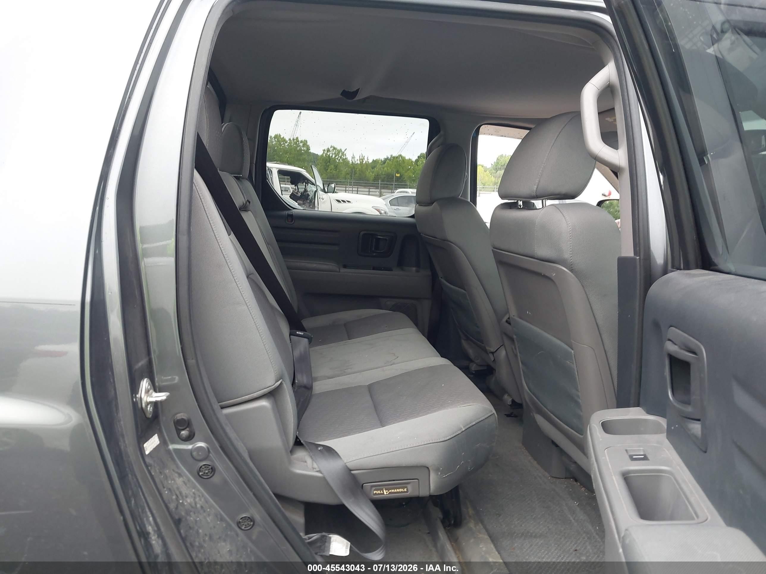 2013 Honda Ridgeline Rts Gray vin: 5FPYK1F42DB002408