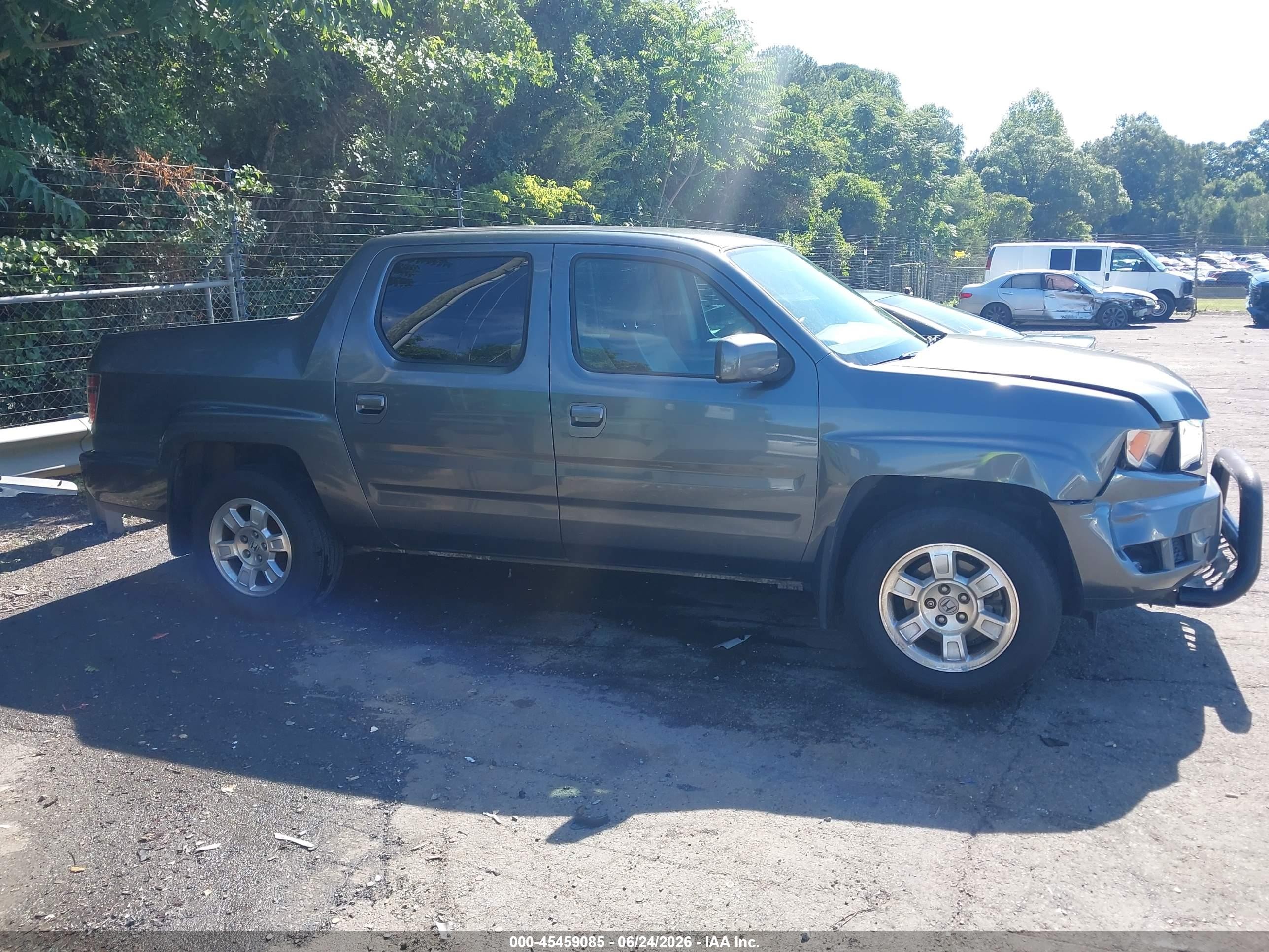 2013 Honda Ridgeline Rts Gray vin: 5FPYK1F42DB002411