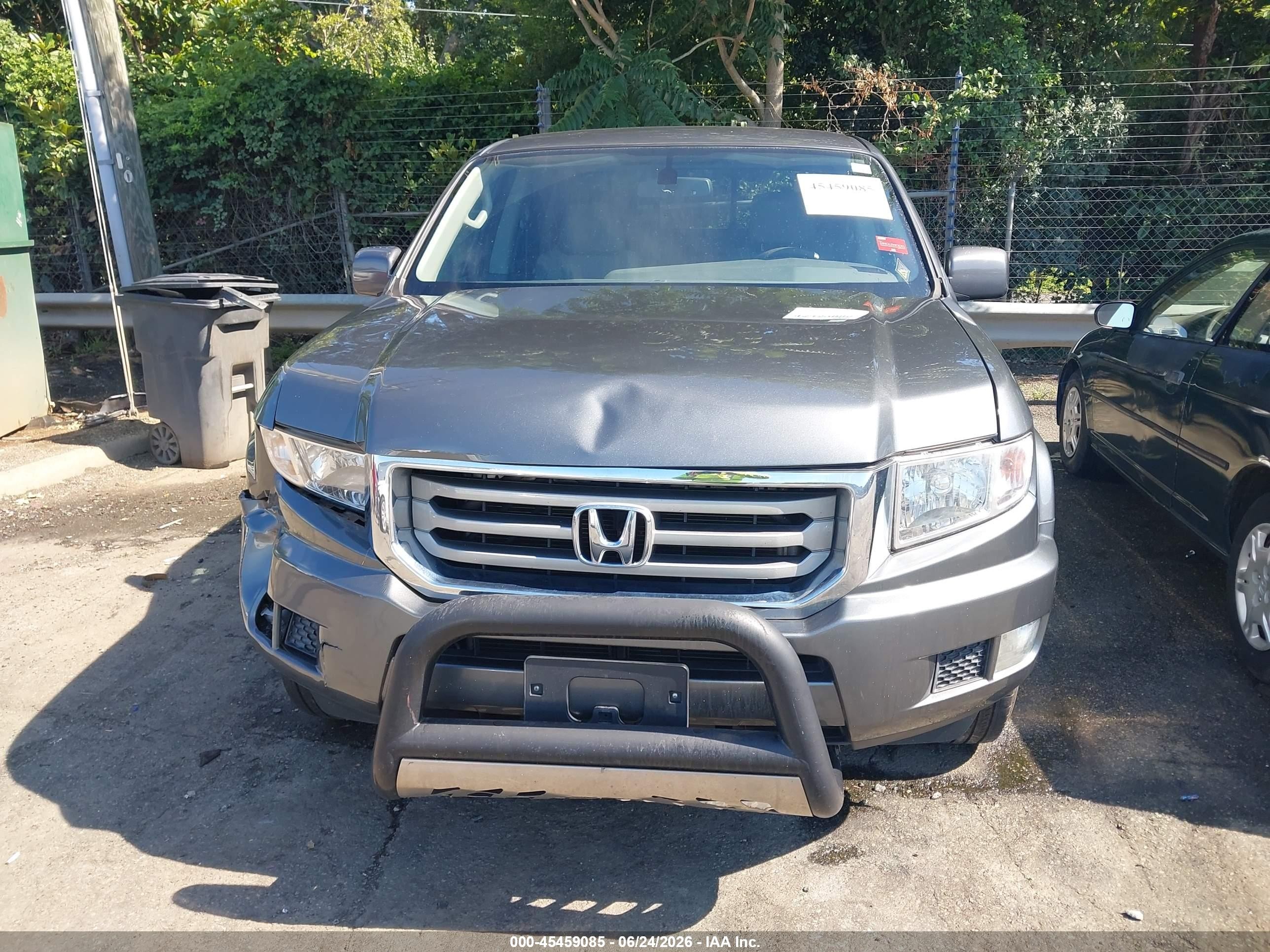 2013 Honda Ridgeline Rts Gray vin: 5FPYK1F42DB002411