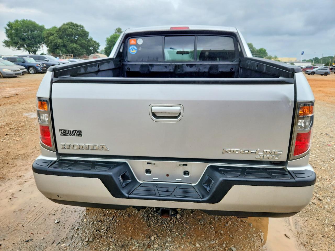 2011 Honda Ridgeline Rts Silver vin: 5FPYK1F43BB454963
