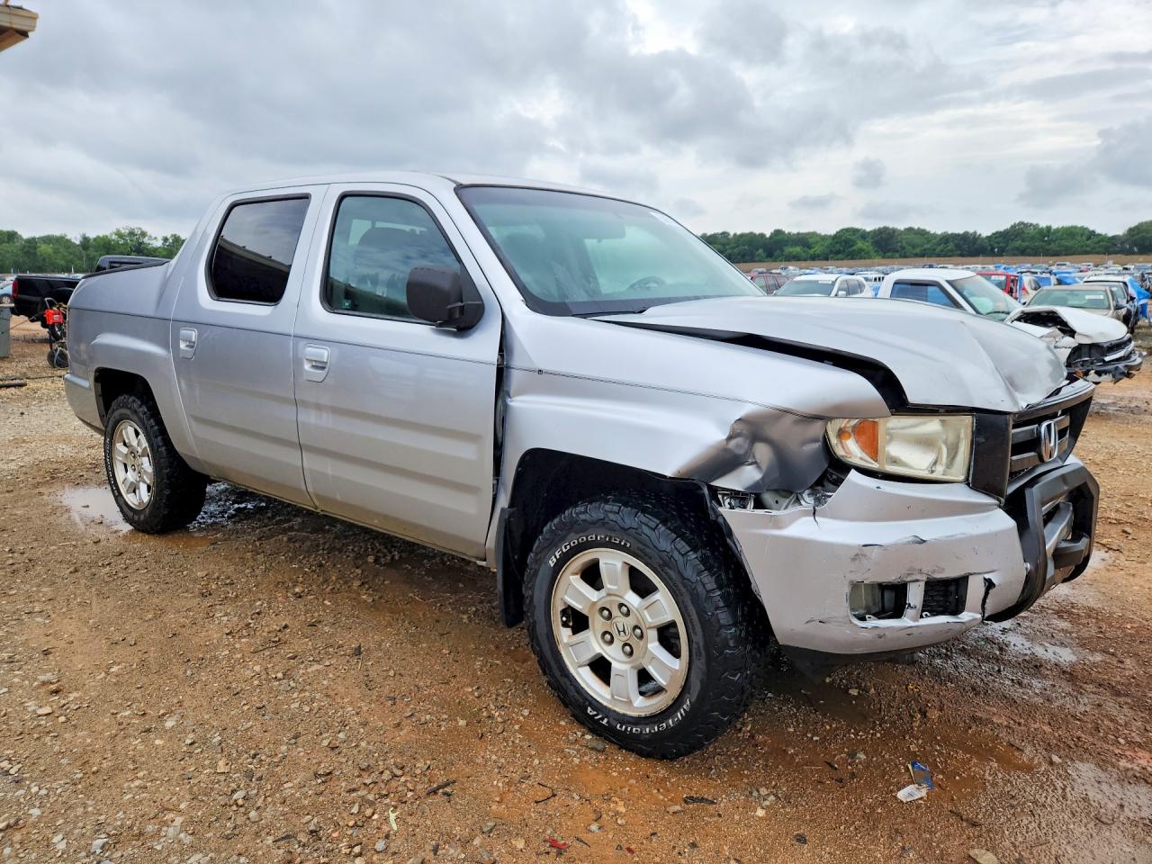 2011 Honda Ridgeline Rts Silver vin: 5FPYK1F43BB454963