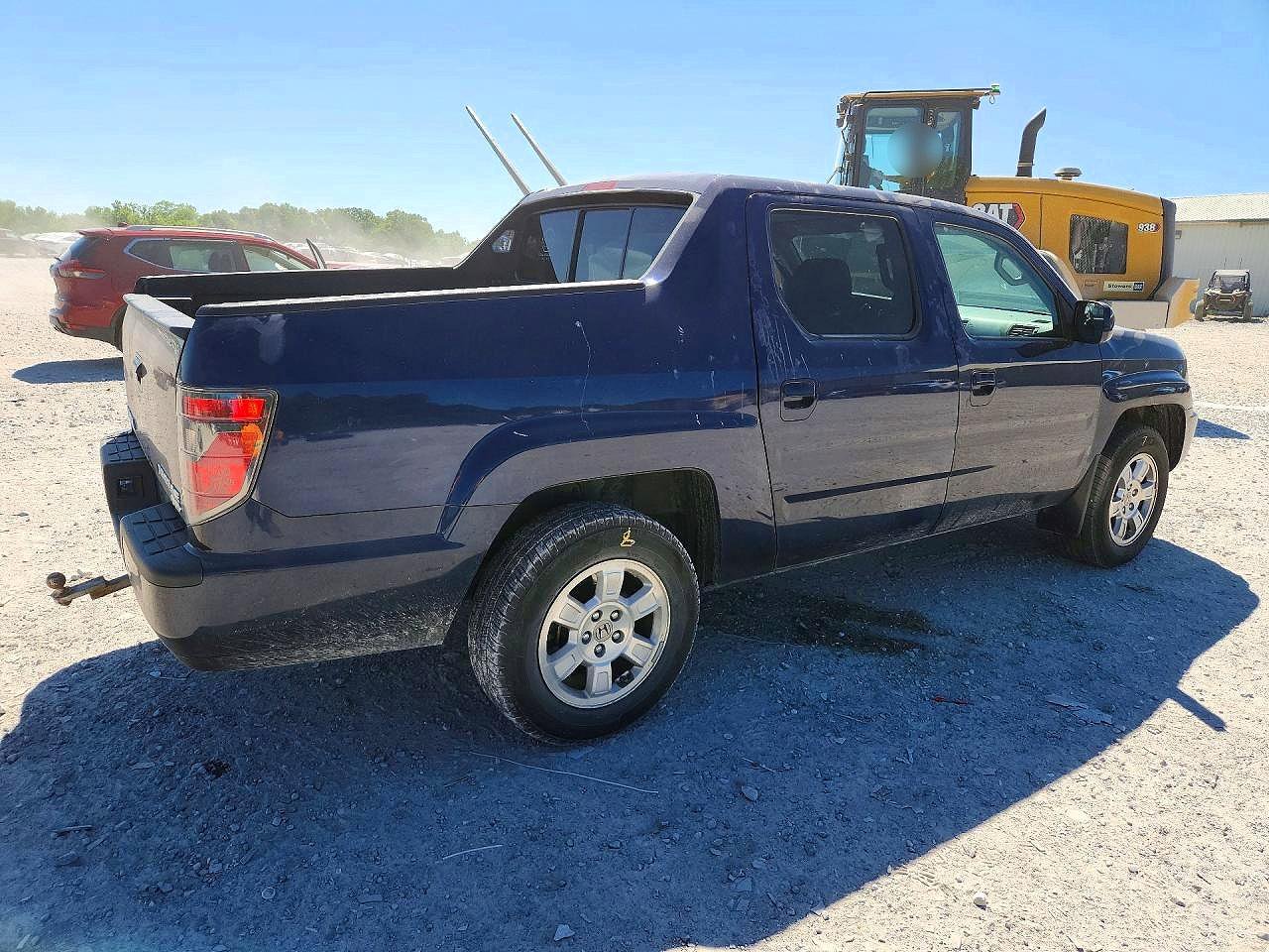 2014 Honda Ridgeline Rts Blue vin: 5FPYK1F43EB004749