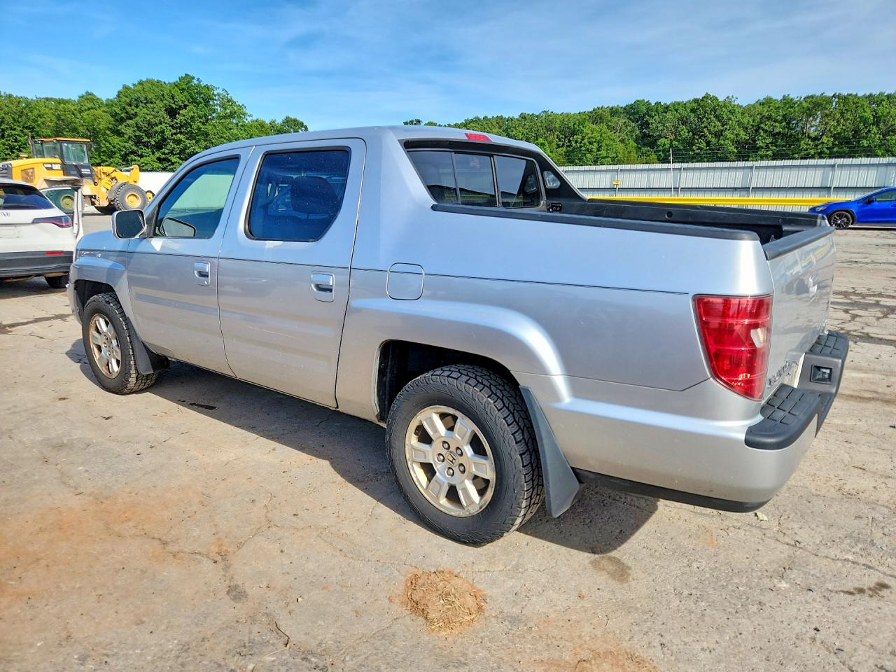 2010 Honda Ridgeline Rts Серебряный vin: 5FPYK1F44AB012031