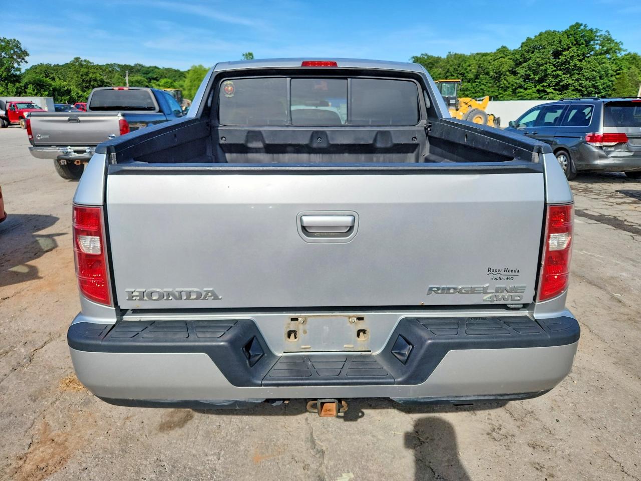 2010 Honda Ridgeline Rts Серебряный vin: 5FPYK1F44AB012031