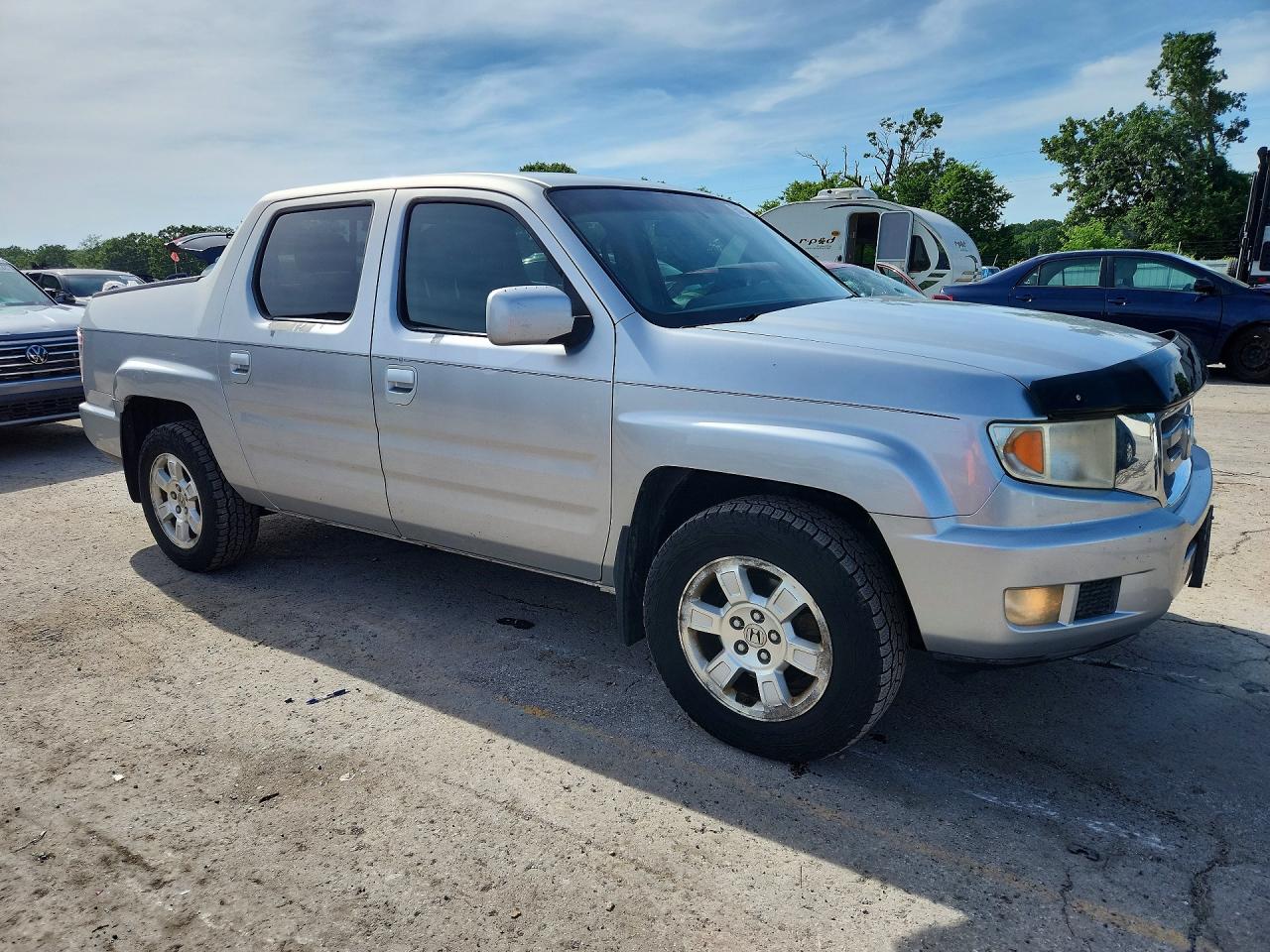 2010 Honda Ridgeline Rts Серебряный vin: 5FPYK1F44AB012031