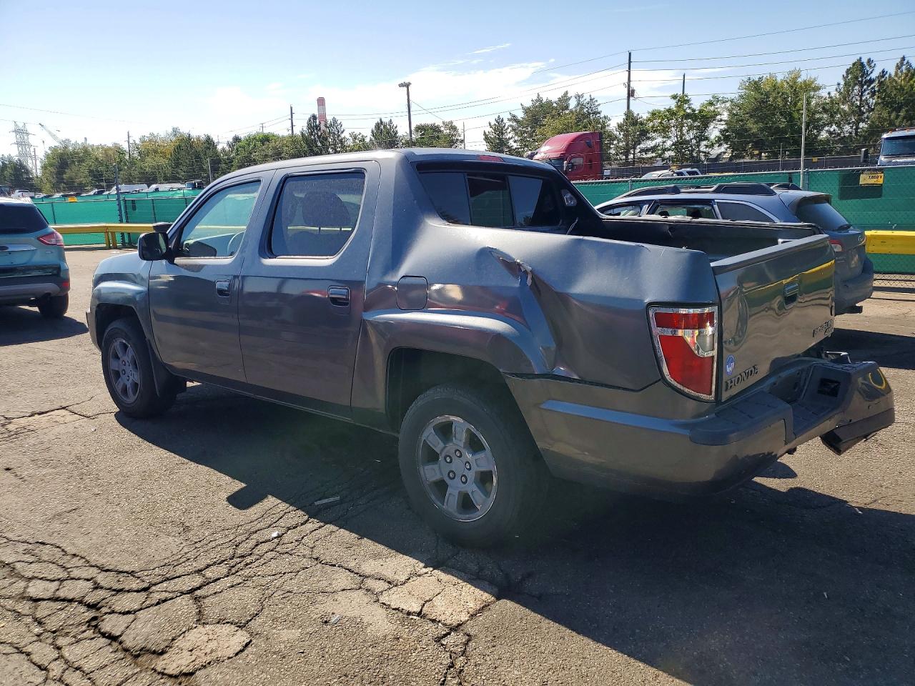 2010 Honda Ridgeline Rts Gray vin: 5FPYK1F44AB012465