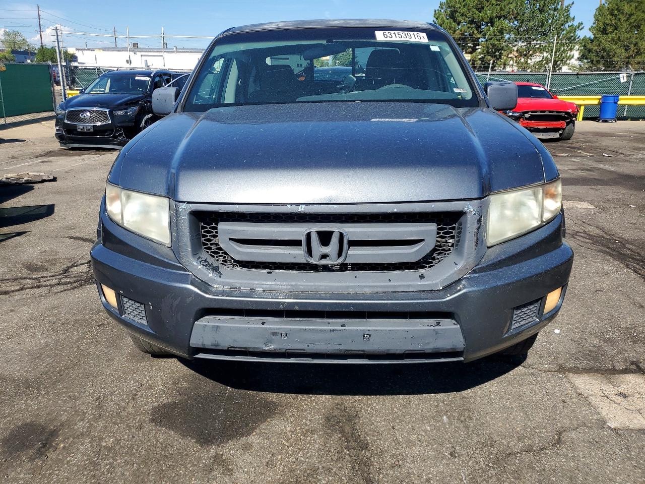 2010 Honda Ridgeline Rts Gray vin: 5FPYK1F44AB012465
