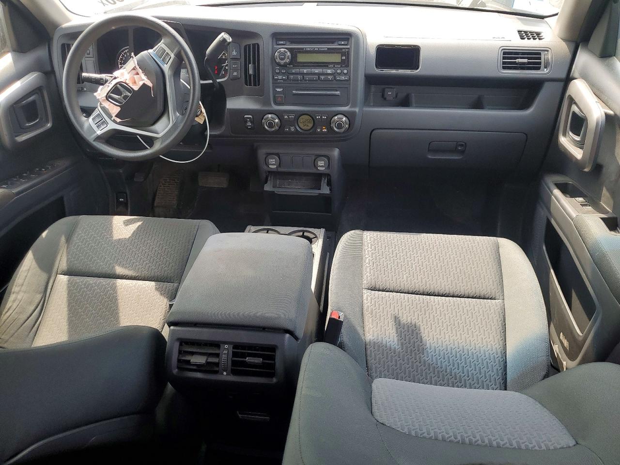 2012 Honda Ridgeline Rts Черный vin: 5FPYK1F44CB457887