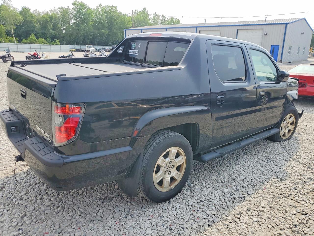 2012 Honda Ridgeline Rts Черный vin: 5FPYK1F44CB457887