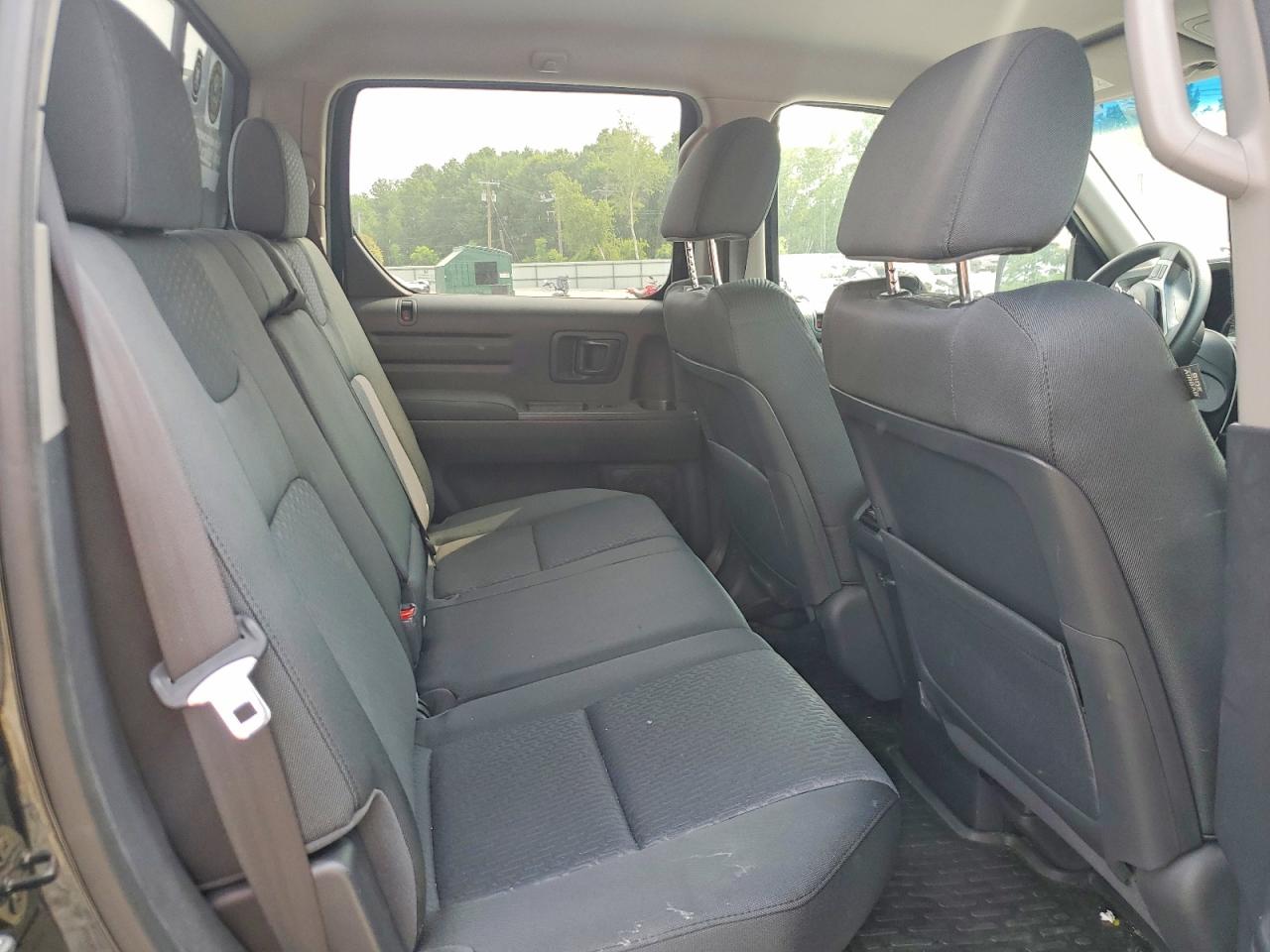 2012 Honda Ridgeline Rts Черный vin: 5FPYK1F44CB457887
