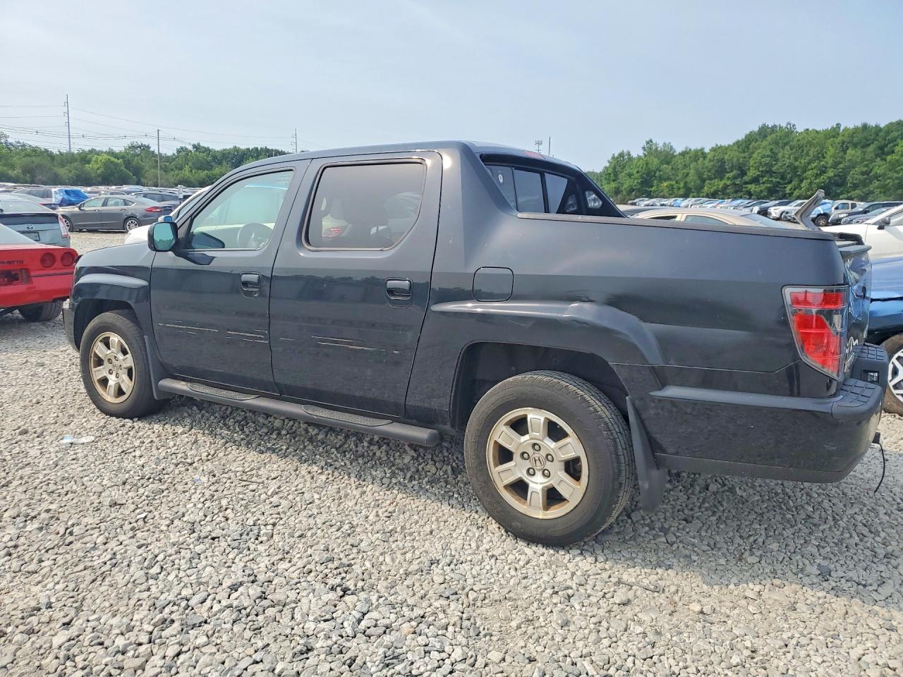 2012 Honda Ridgeline Rts Черный vin: 5FPYK1F44CB457887