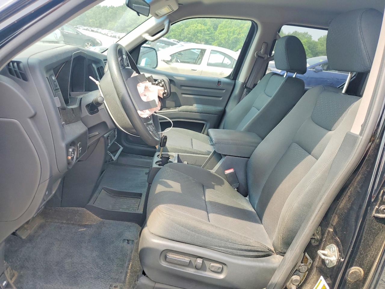 2012 Honda Ridgeline Rts Черный vin: 5FPYK1F44CB457887