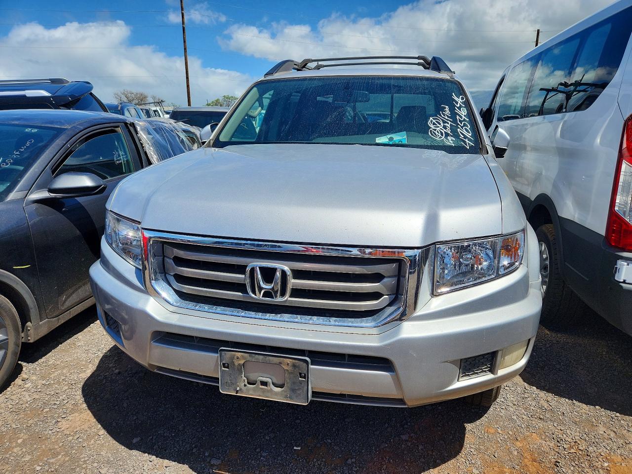 2013 Honda Ridgeline Sport Silver vin: 5FPYK1F45DB017274