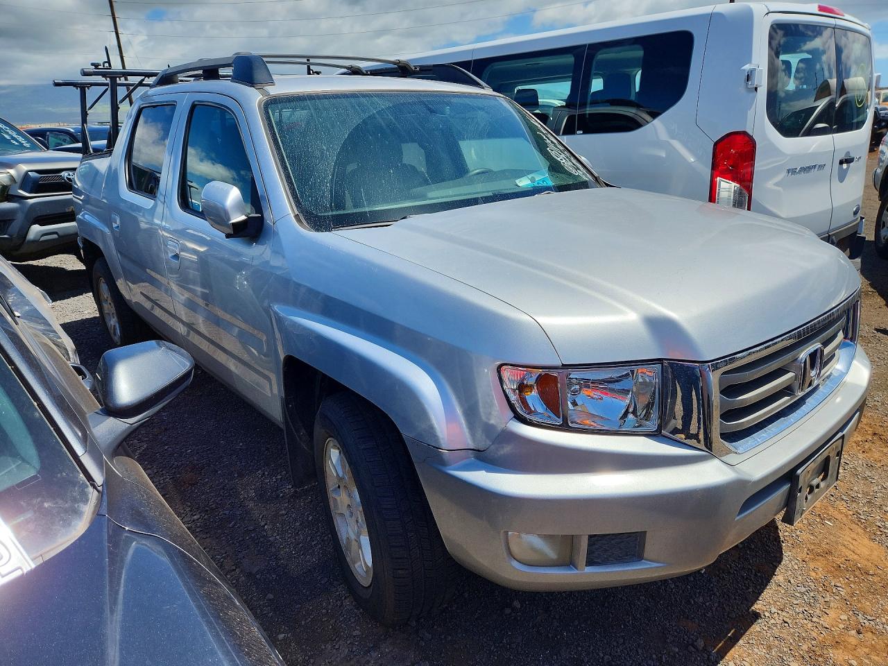 2013 Honda Ridgeline Sport Silver vin: 5FPYK1F45DB017274