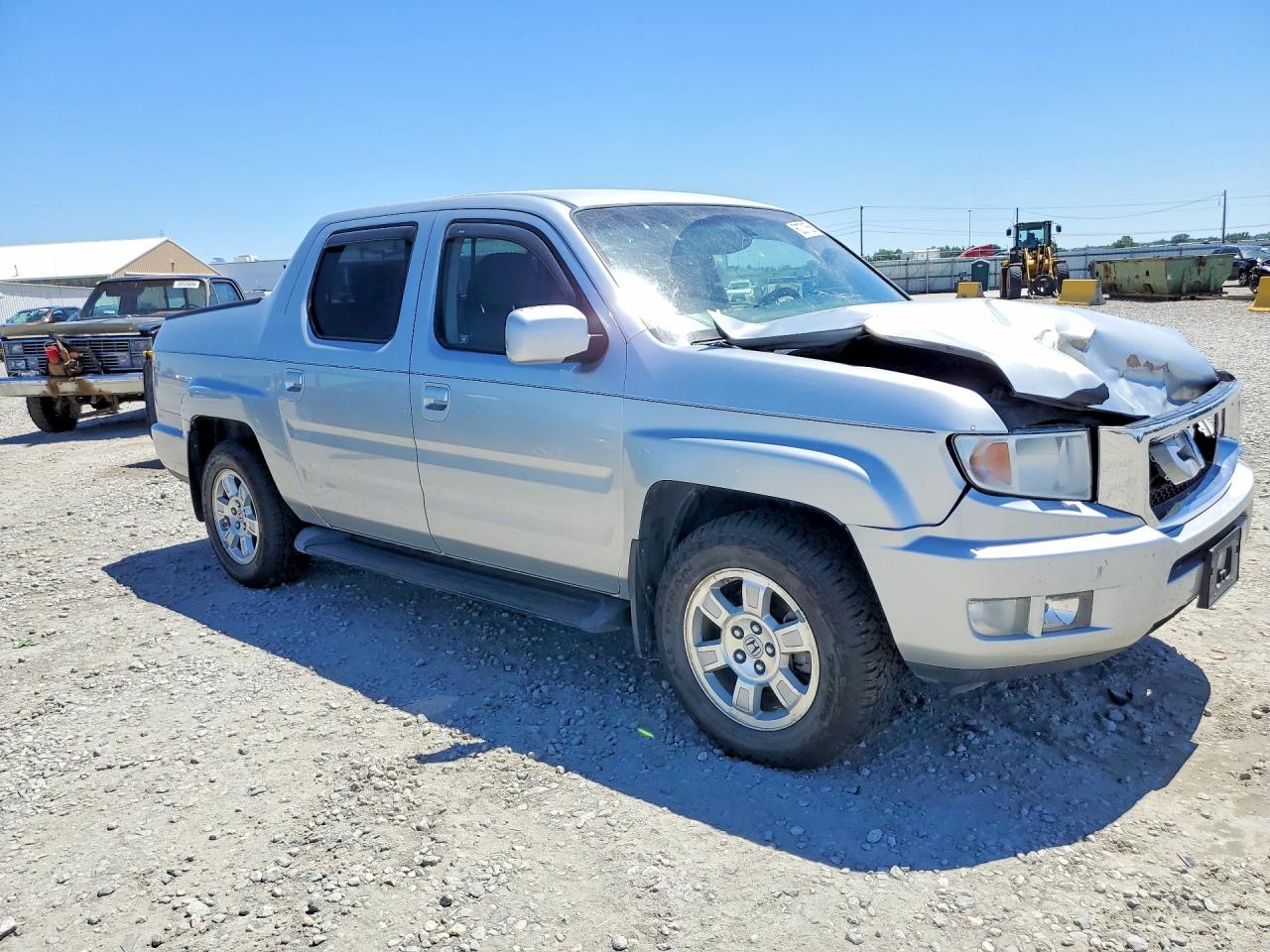 2010 Honda Ridgeline Rts Silver vin: 5FPYK1F46AB003458