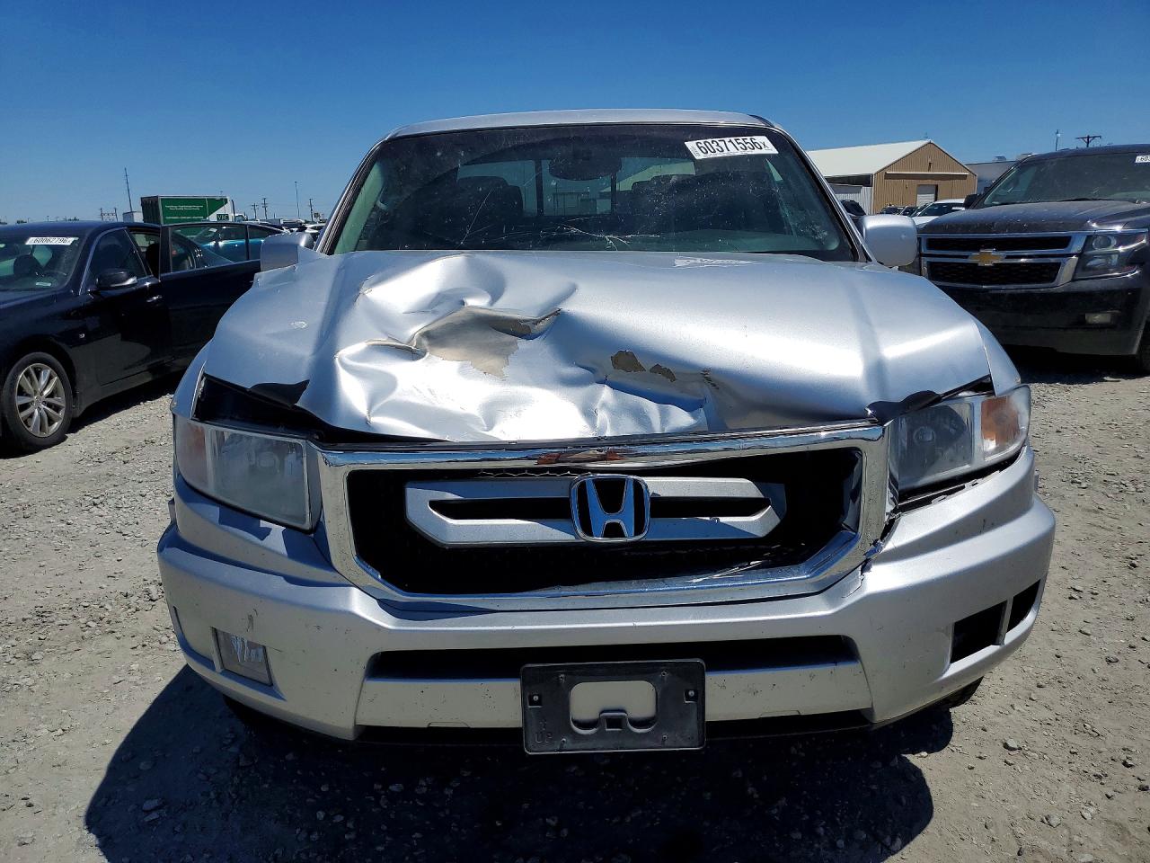 2010 Honda Ridgeline Rts Silver vin: 5FPYK1F46AB003458
