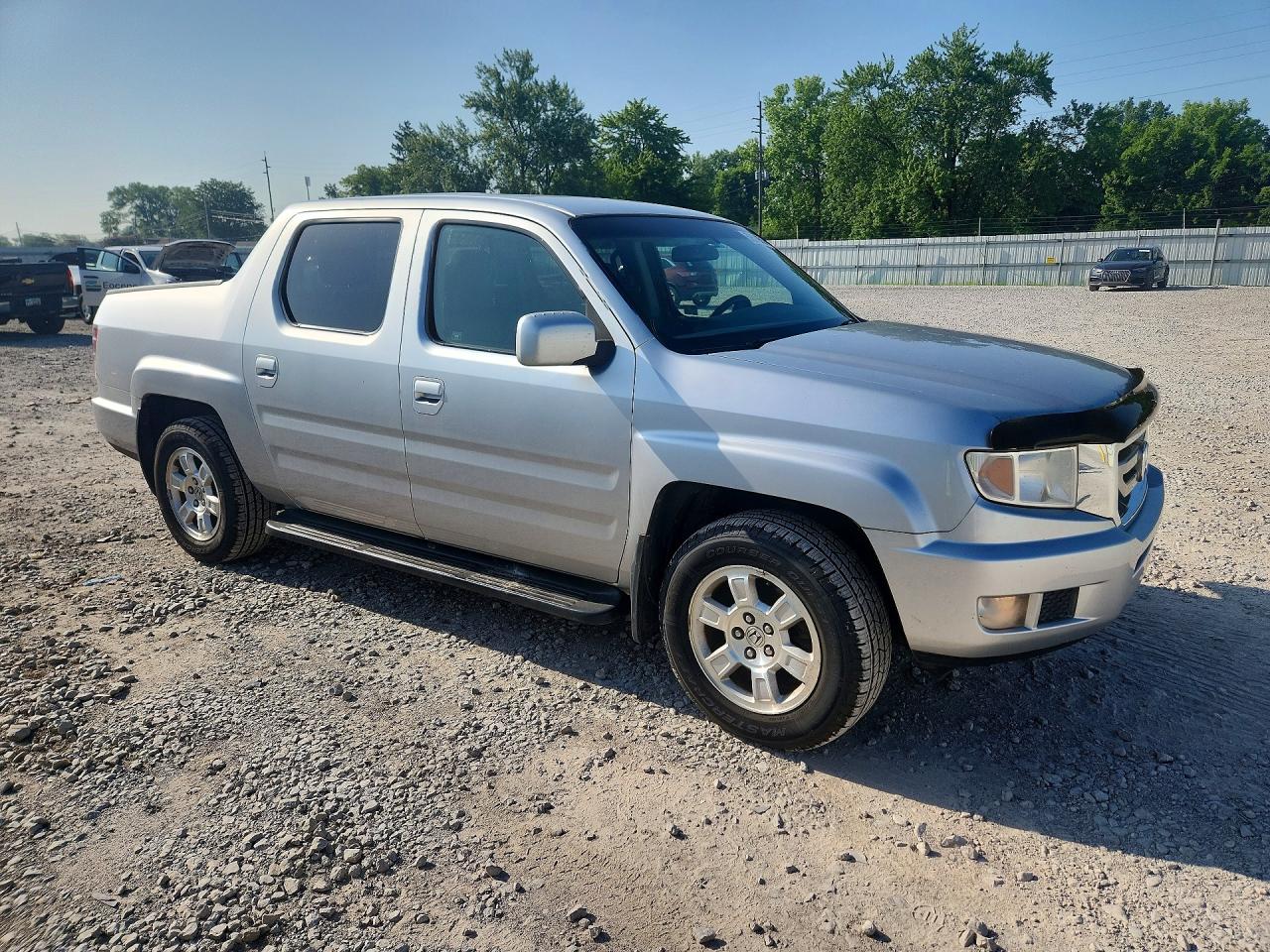 2011 Honda Ridgeline Rts Silver vin: 5FPYK1F46BB009441
