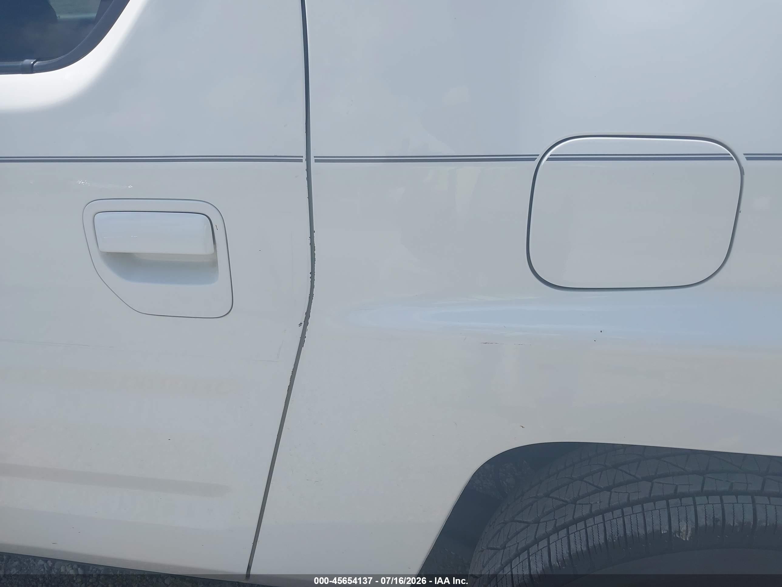 2013 Honda Ridgeline Rts White vin: 5FPYK1F46DB001634