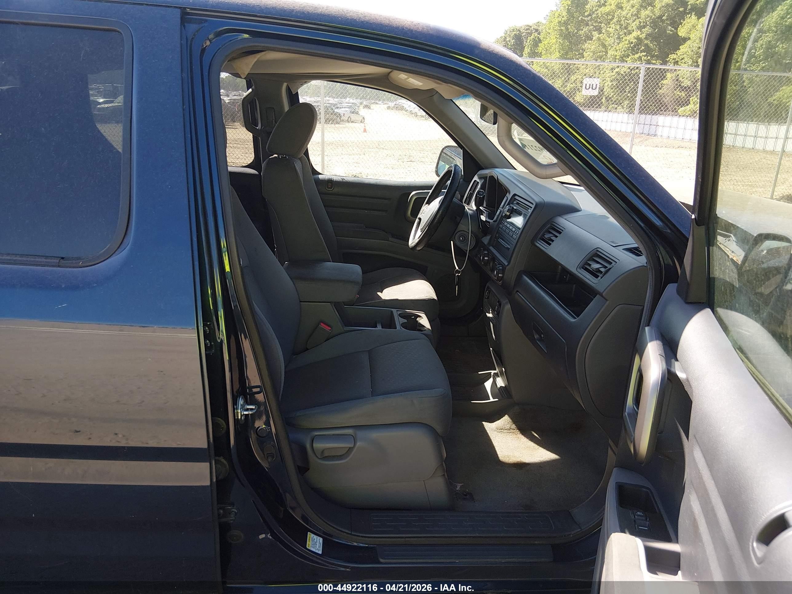 2010 Honda Ridgeline Rts Dark Blue vin: 5FPYK1F47AB007907