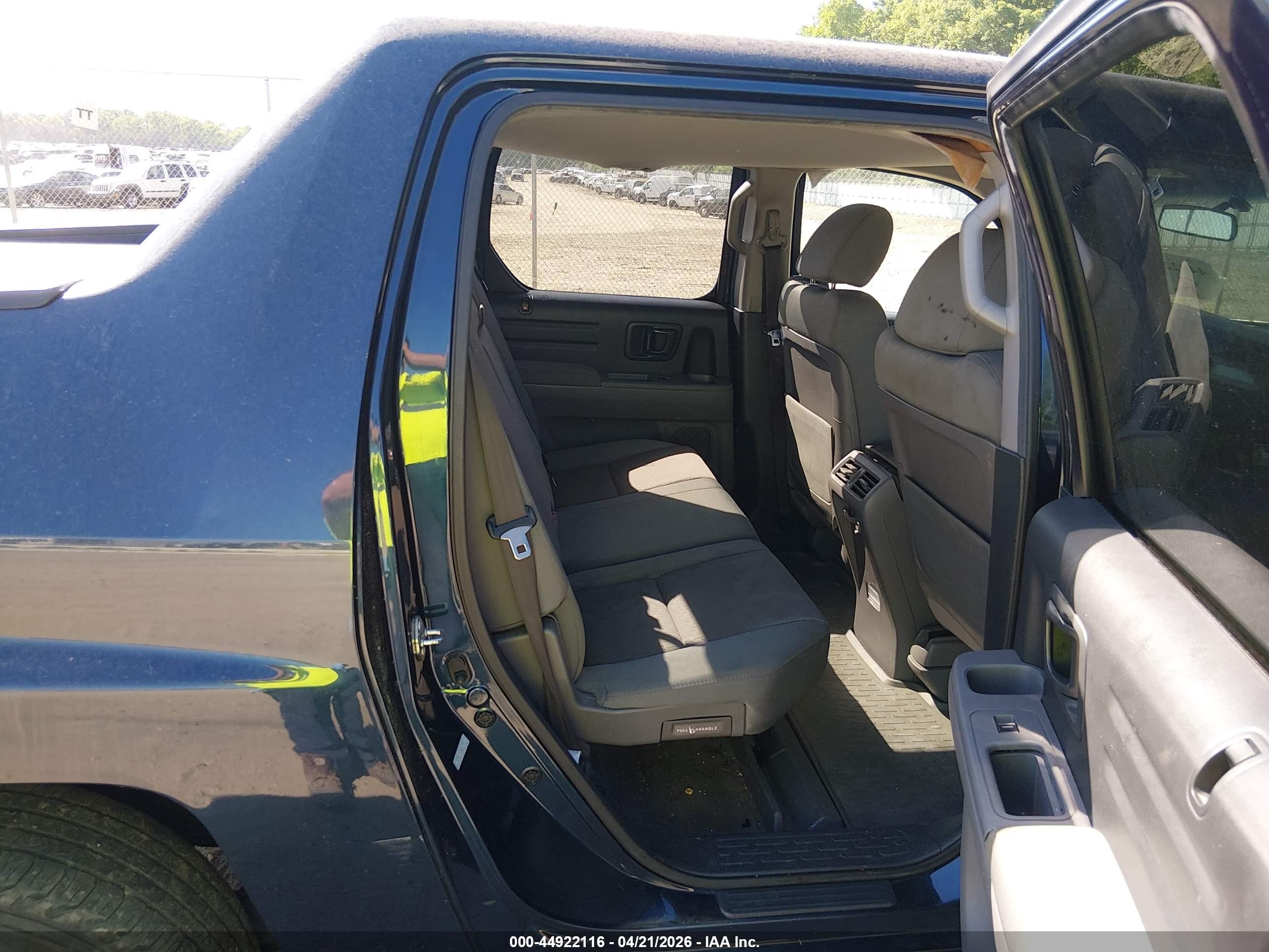 2010 Honda Ridgeline Rts Dark Blue vin: 5FPYK1F47AB007907
