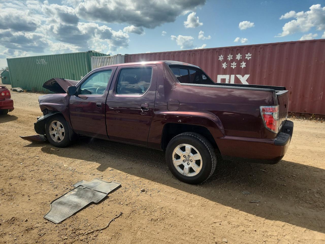 2013 Honda Ridgeline Rts Бордовый vin: 5FPYK1F47DB014182