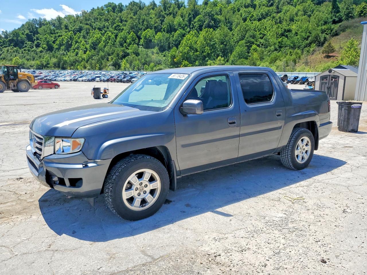 2013 Honda Ridgeline Rts Gray vin: 5FPYK1F48DB005409
