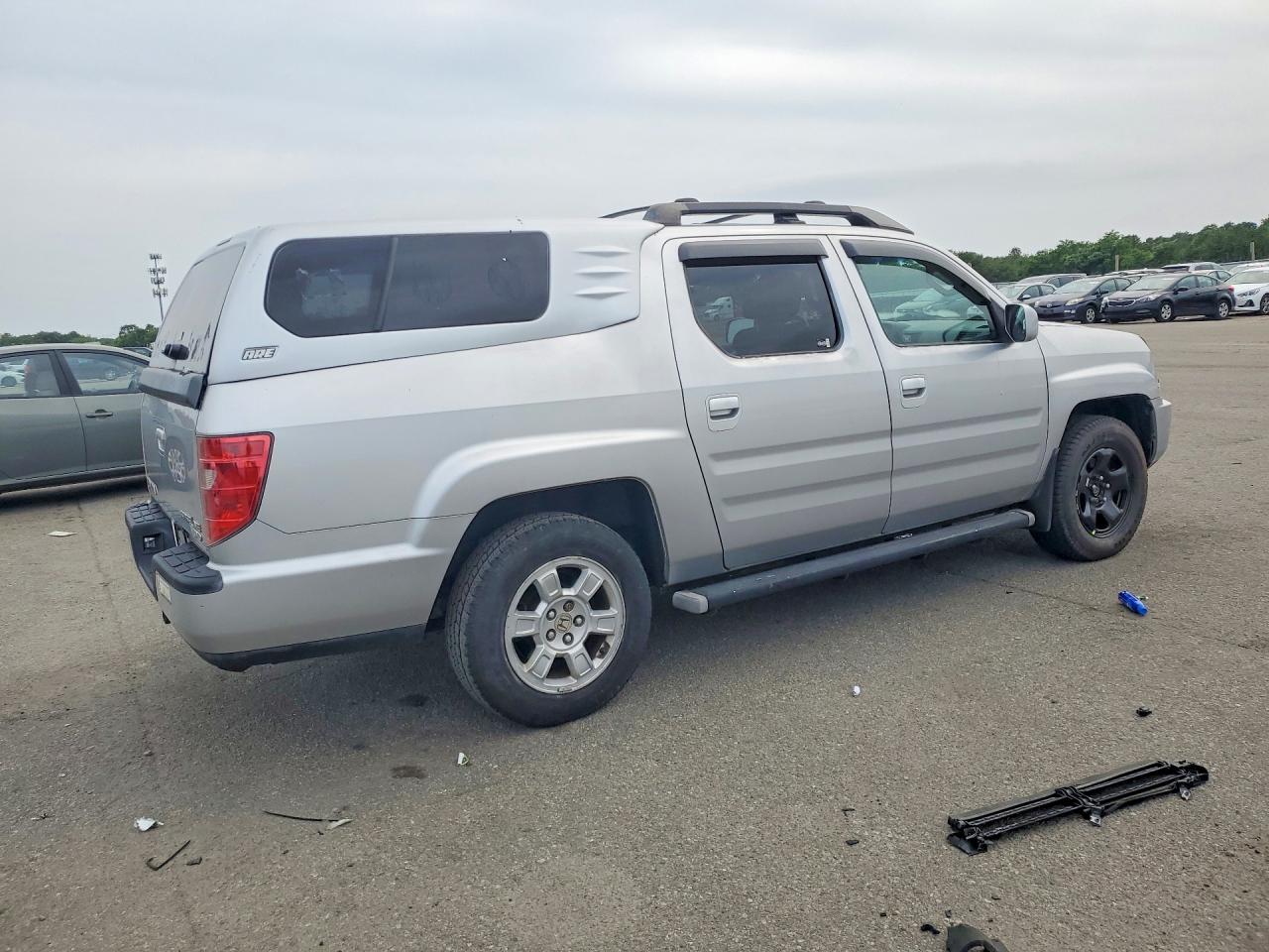 2010 Honda Ridgeline Rts Silver vin: 5FPYK1F49AB001588