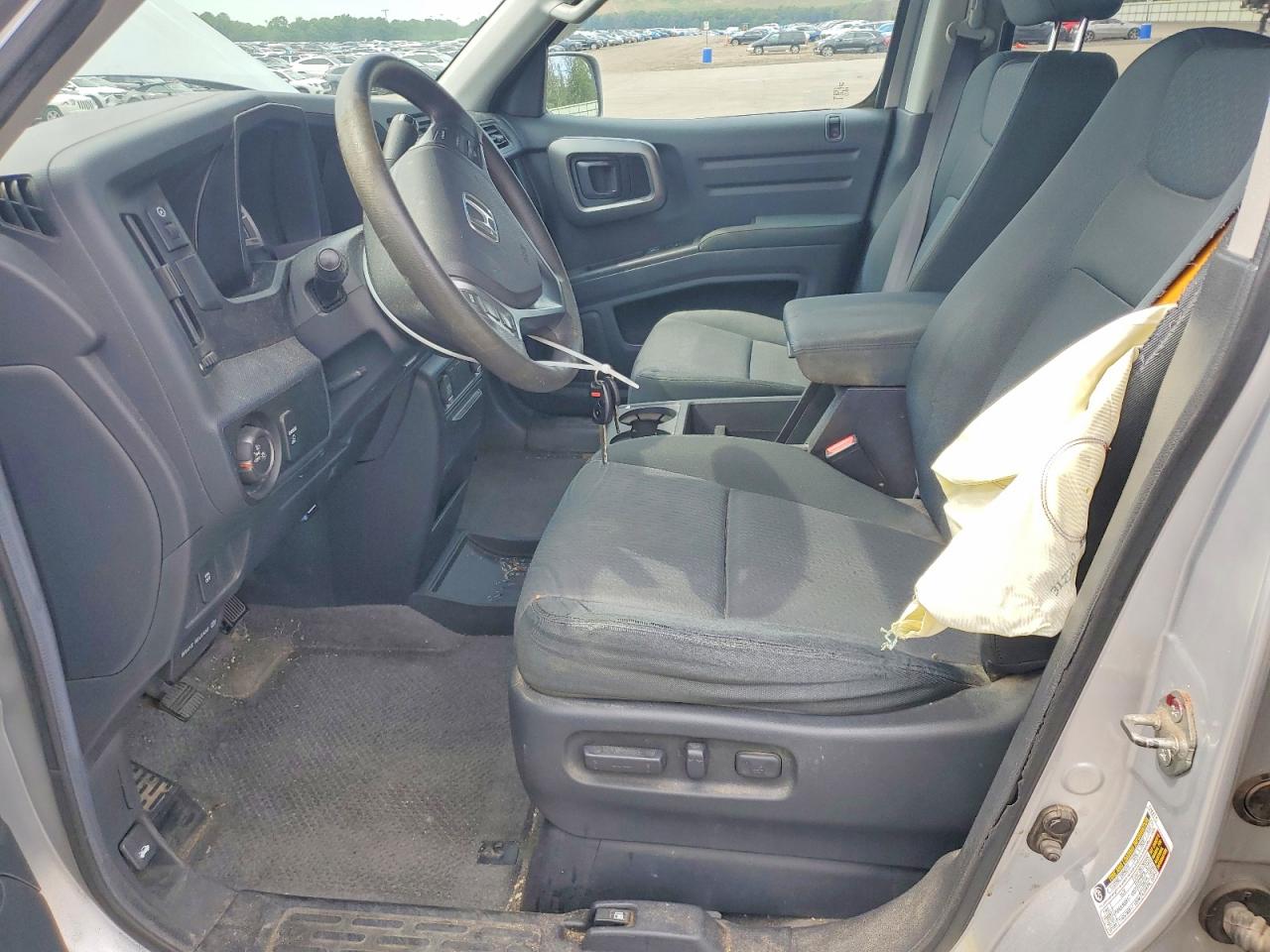 2010 Honda Ridgeline Rts Silver vin: 5FPYK1F49AB001588