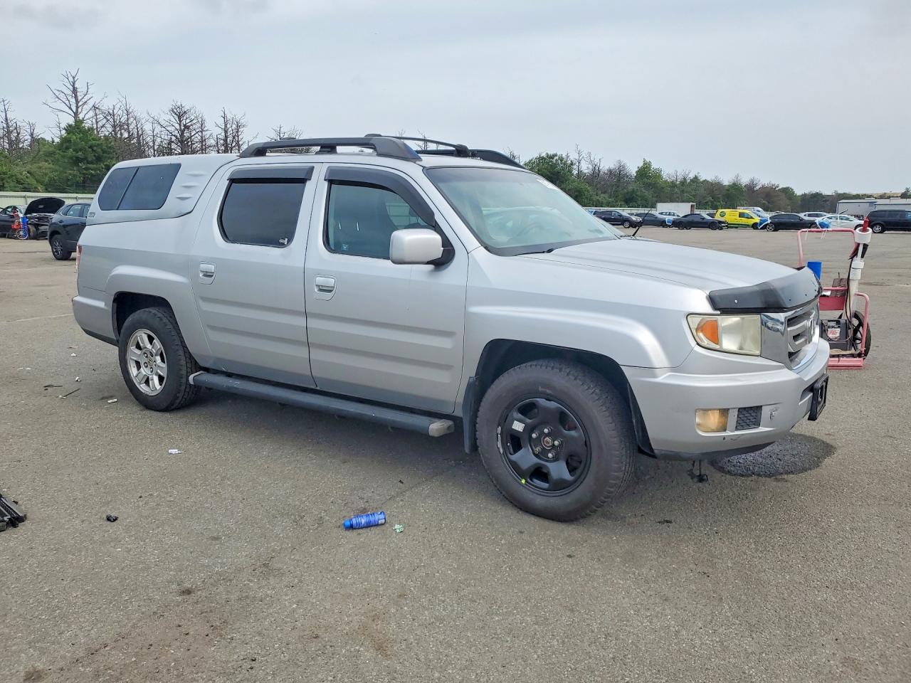 2010 Honda Ridgeline Rts Silver vin: 5FPYK1F49AB001588
