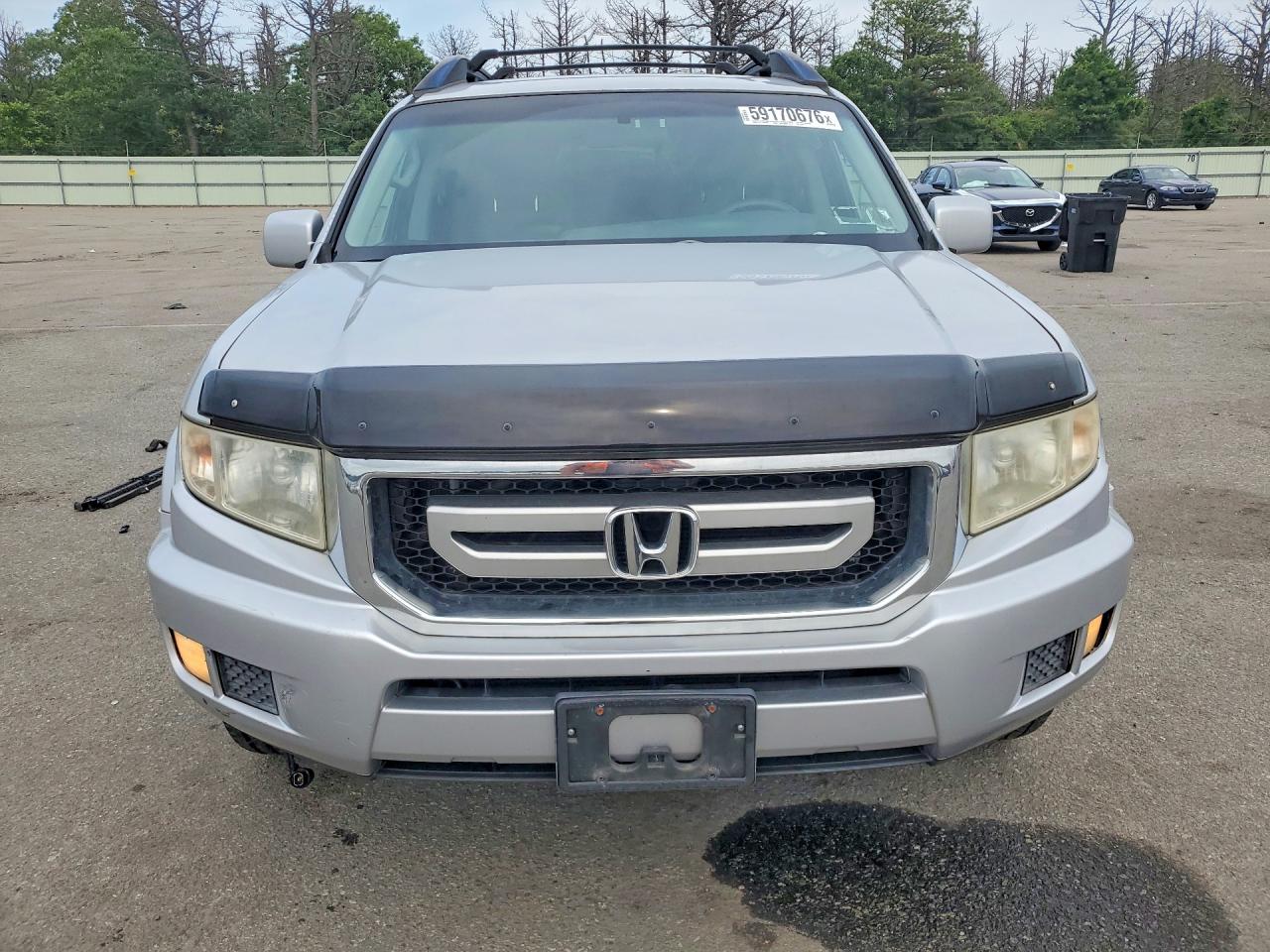 2010 Honda Ridgeline Rts Silver vin: 5FPYK1F49AB001588
