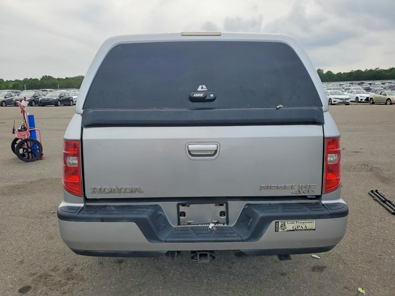 2010 Honda Ridgeline Rts Silver vin: 5FPYK1F49AB001588