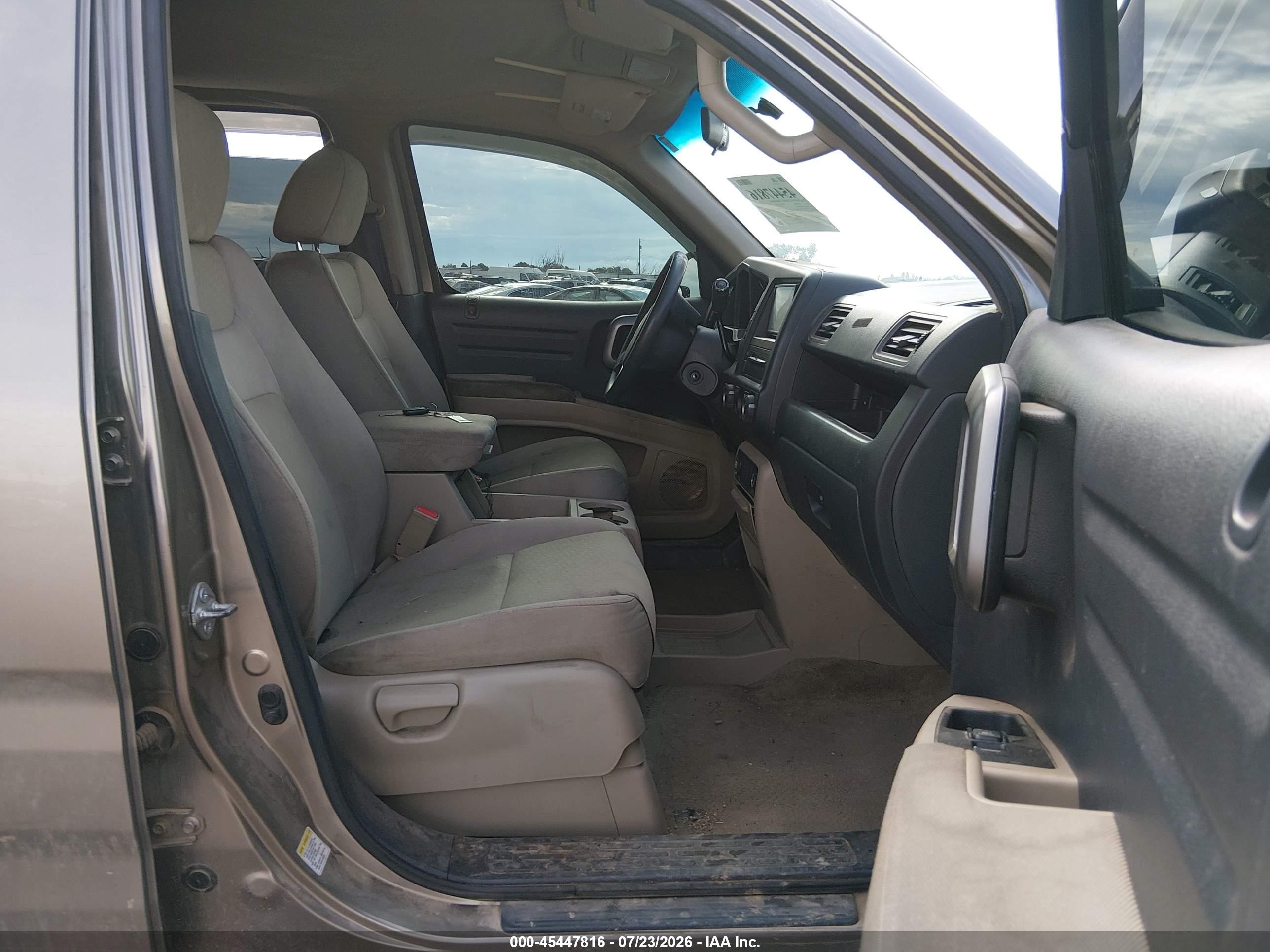 2010 Honda Ridgeline Rts Tan vin: 5FPYK1F4XAB008792