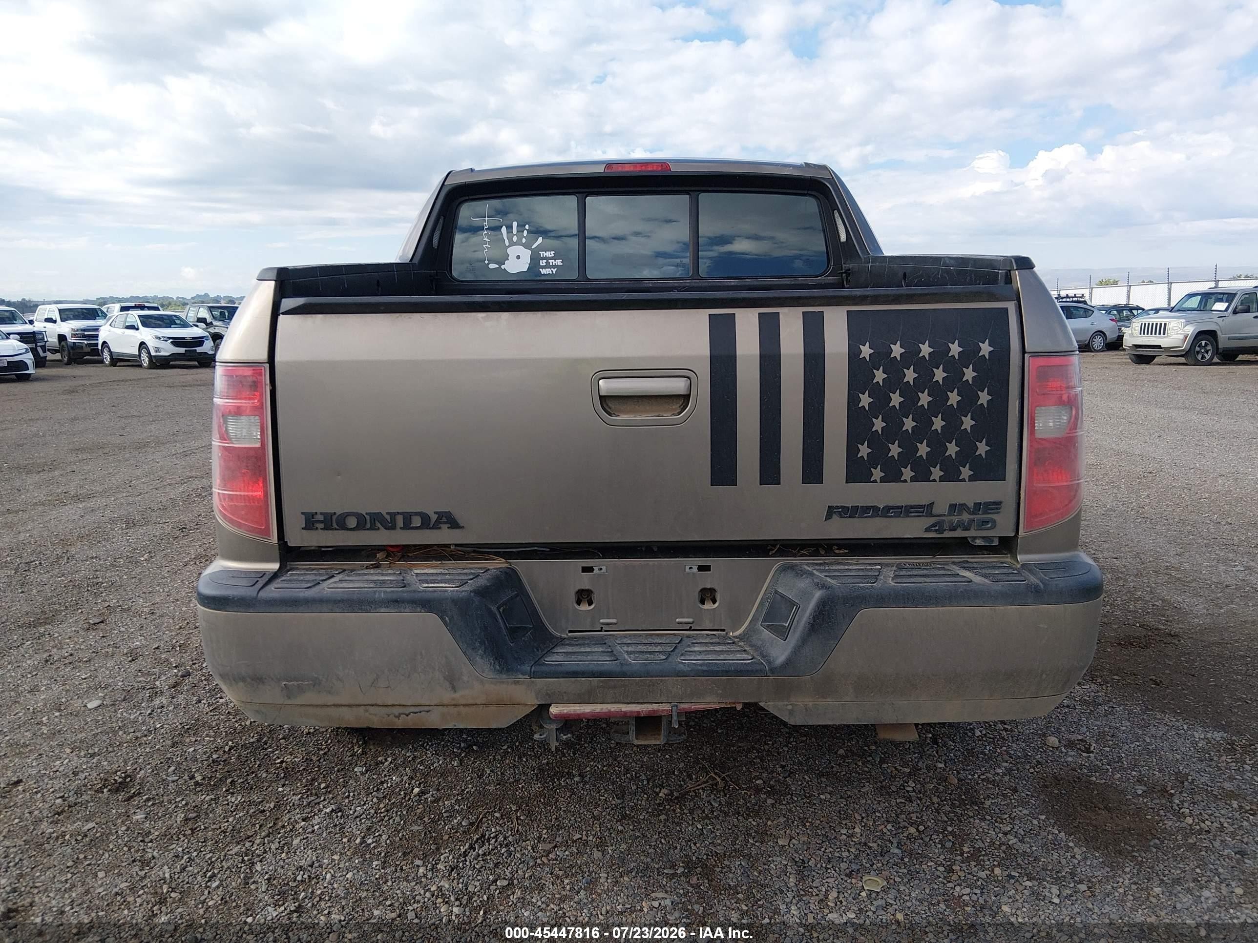 2010 Honda Ridgeline Rts Tan vin: 5FPYK1F4XAB008792