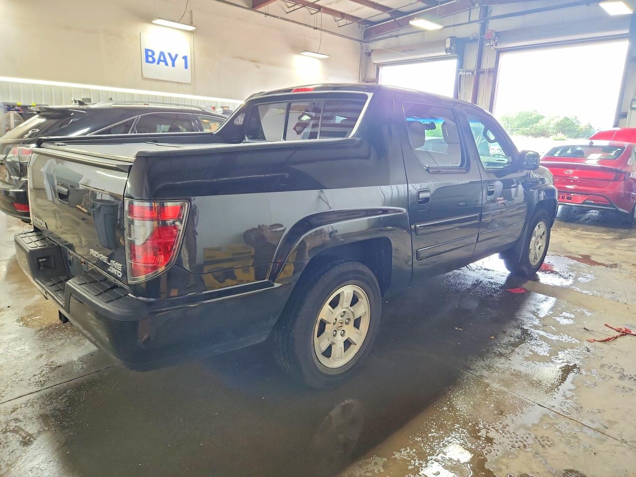 2012 Honda Ridgeline Rts Black vin: 5FPYK1F4XCB457019