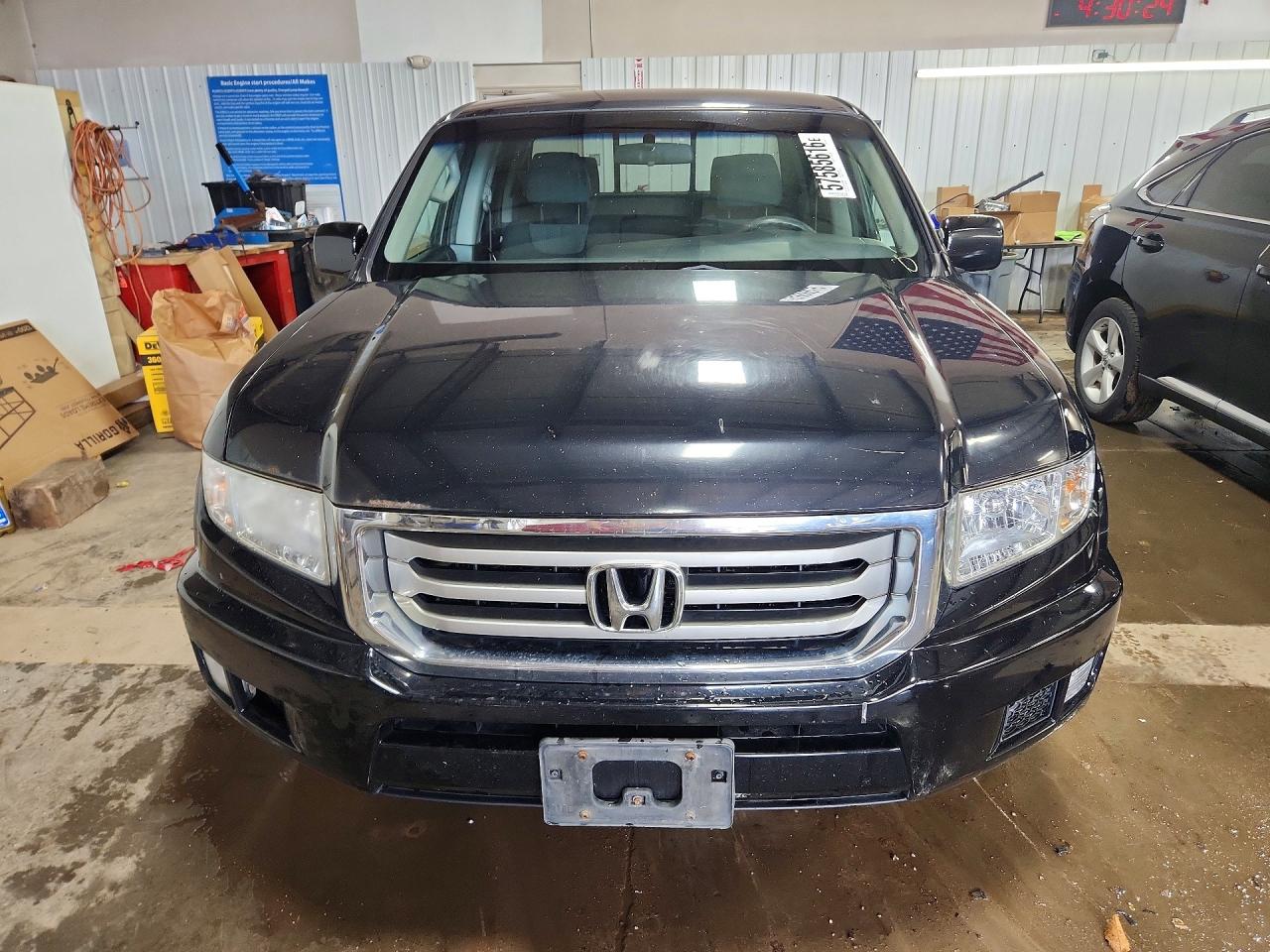 2012 Honda Ridgeline Rts Black vin: 5FPYK1F4XCB457019