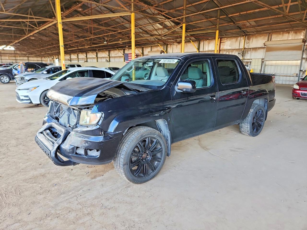 2013 Honda Ridgeline Rts Black vin: 5FPYK1F4XDB008280