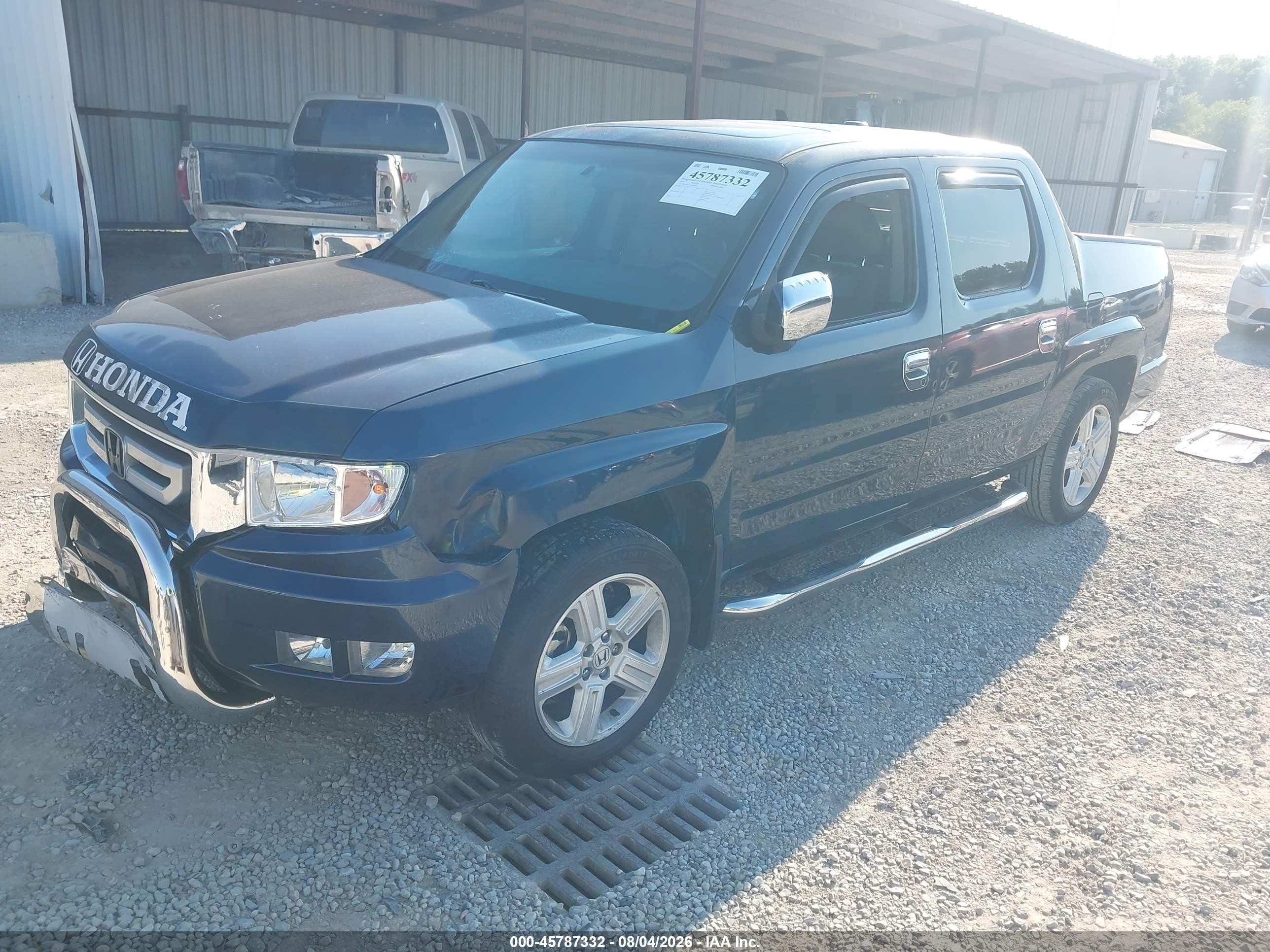 2010 Honda Ridgeline Rtl Blue vin: 5FPYK1F50AB002931