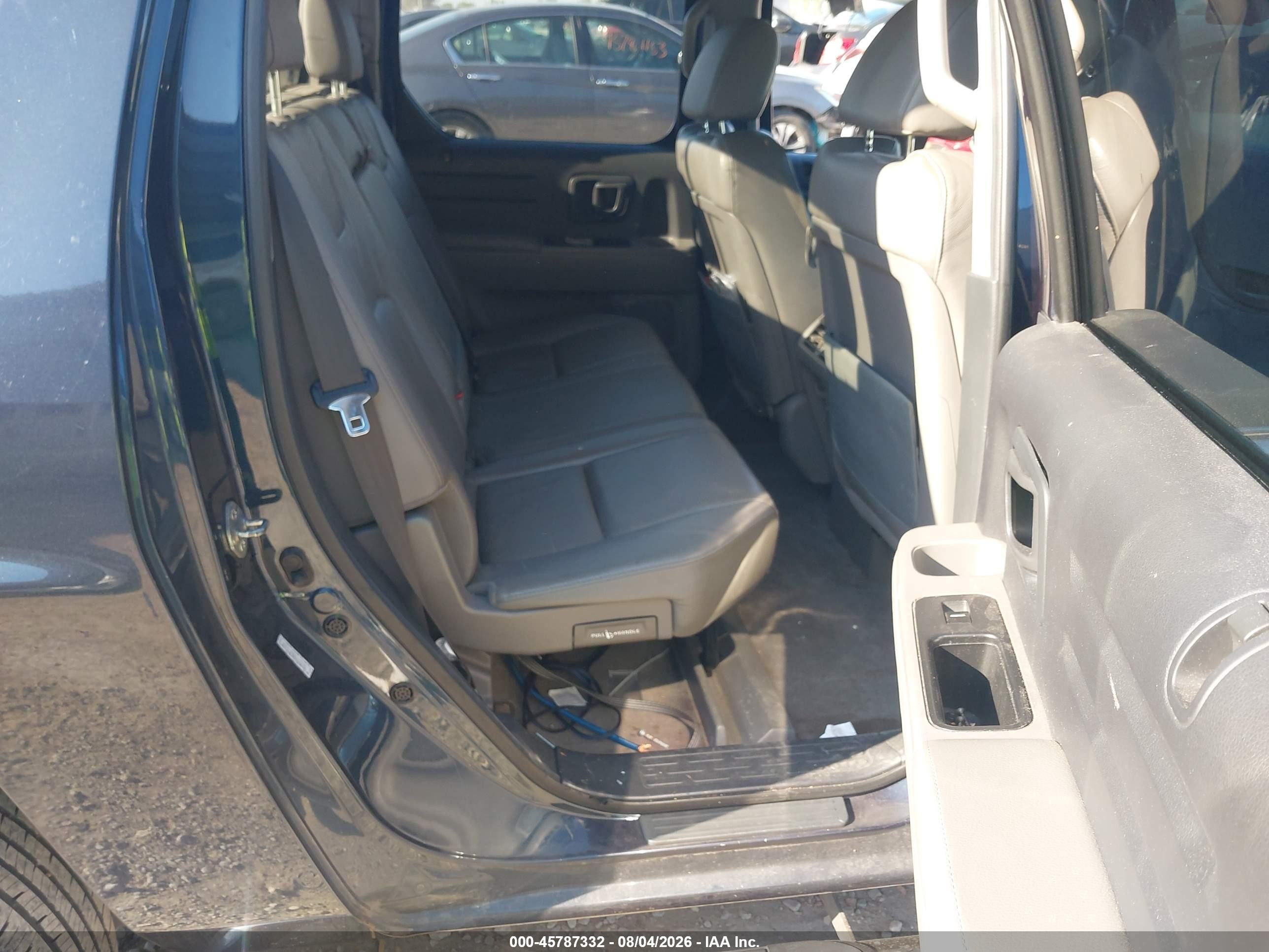 2010 Honda Ridgeline Rtl Blue vin: 5FPYK1F50AB002931