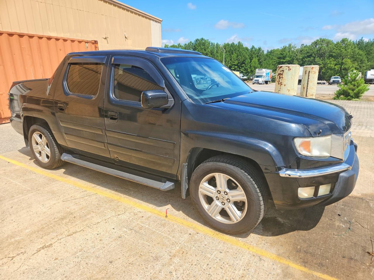 2011 Honda Ridgeline Rtl Black vin: 5FPYK1F50BB009847