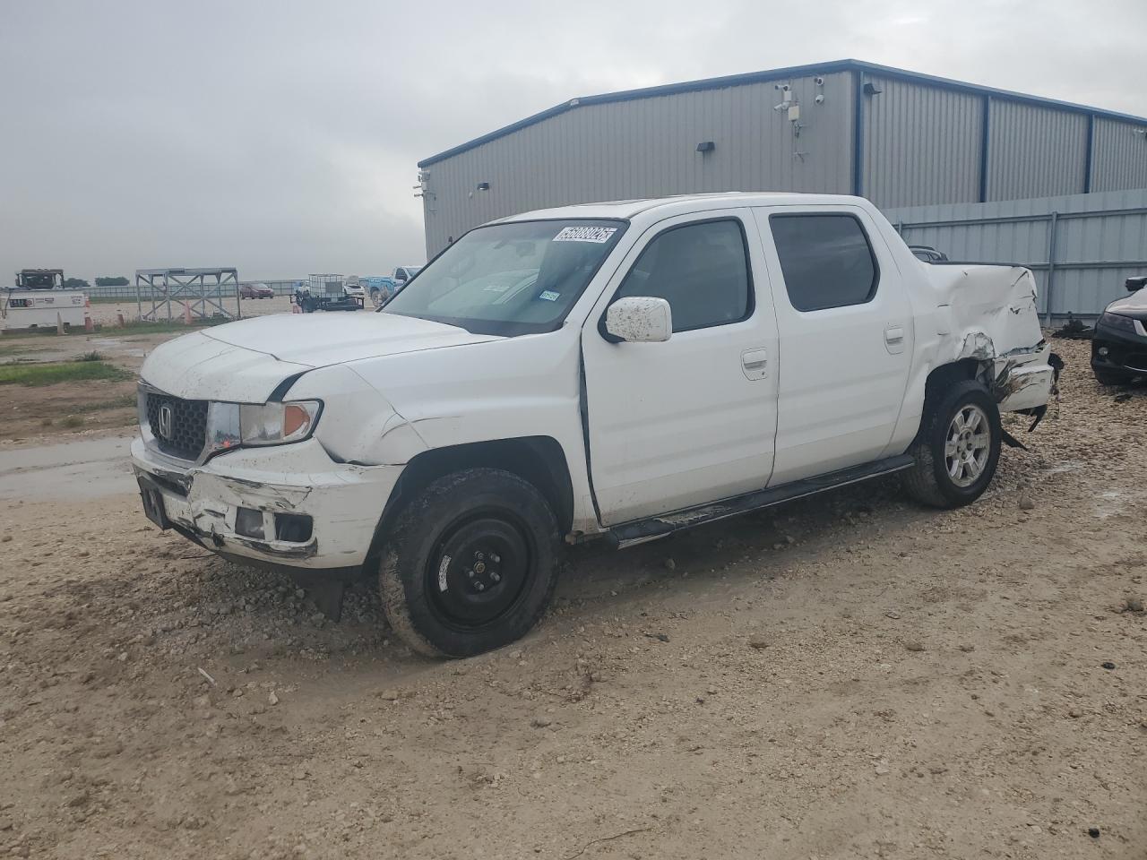 2012 Honda Ridgeline Rtl White vin: 5FPYK1F50CB452792 Damage: Left Front Fender, Severe Damage, Replacement Required