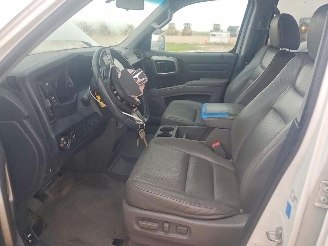 2012 Honda Ridgeline Rtl White vin: 5FPYK1F50CB452792