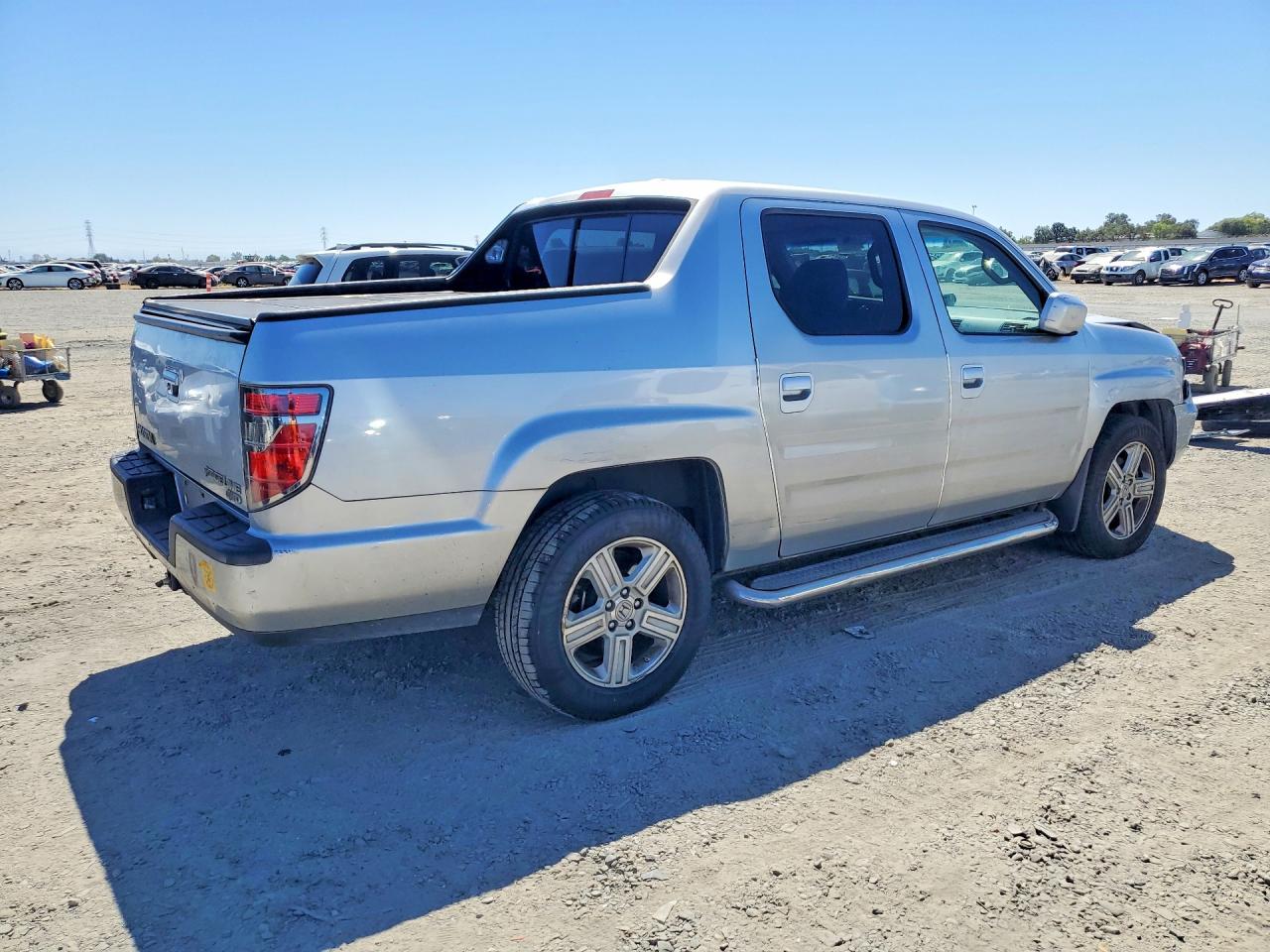 2012 Honda Ridgeline Rtl Серебряный vin: 5FPYK1F50CB454574