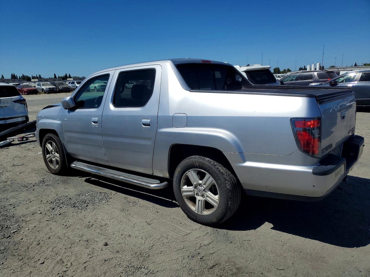 2012 Honda Ridgeline Rtl Серебряный vin: 5FPYK1F50CB454574